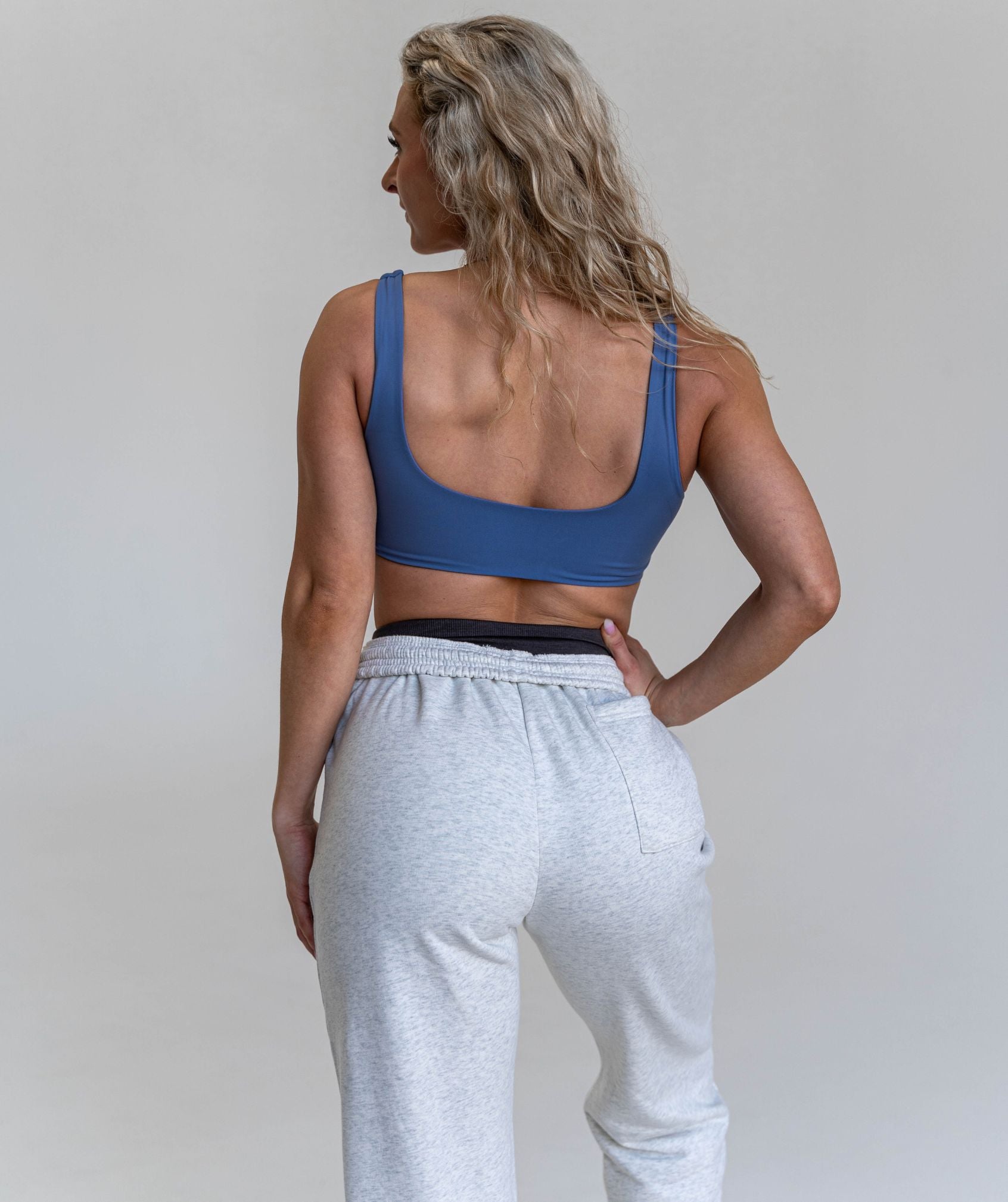 Alba Sports Bra (Blue)