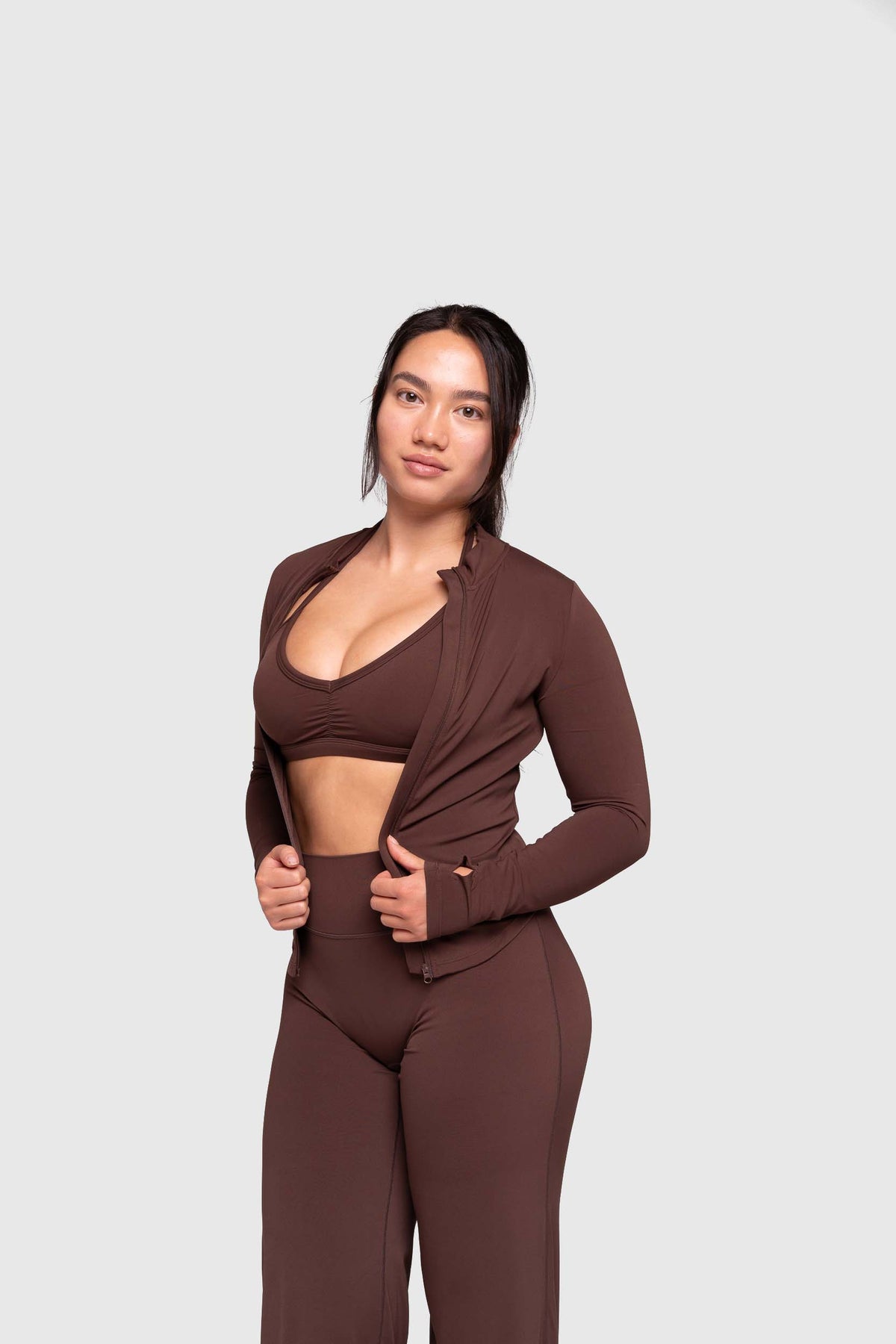 Ease x Amalie Vad - Zippy Jacket (Coffee Brown)