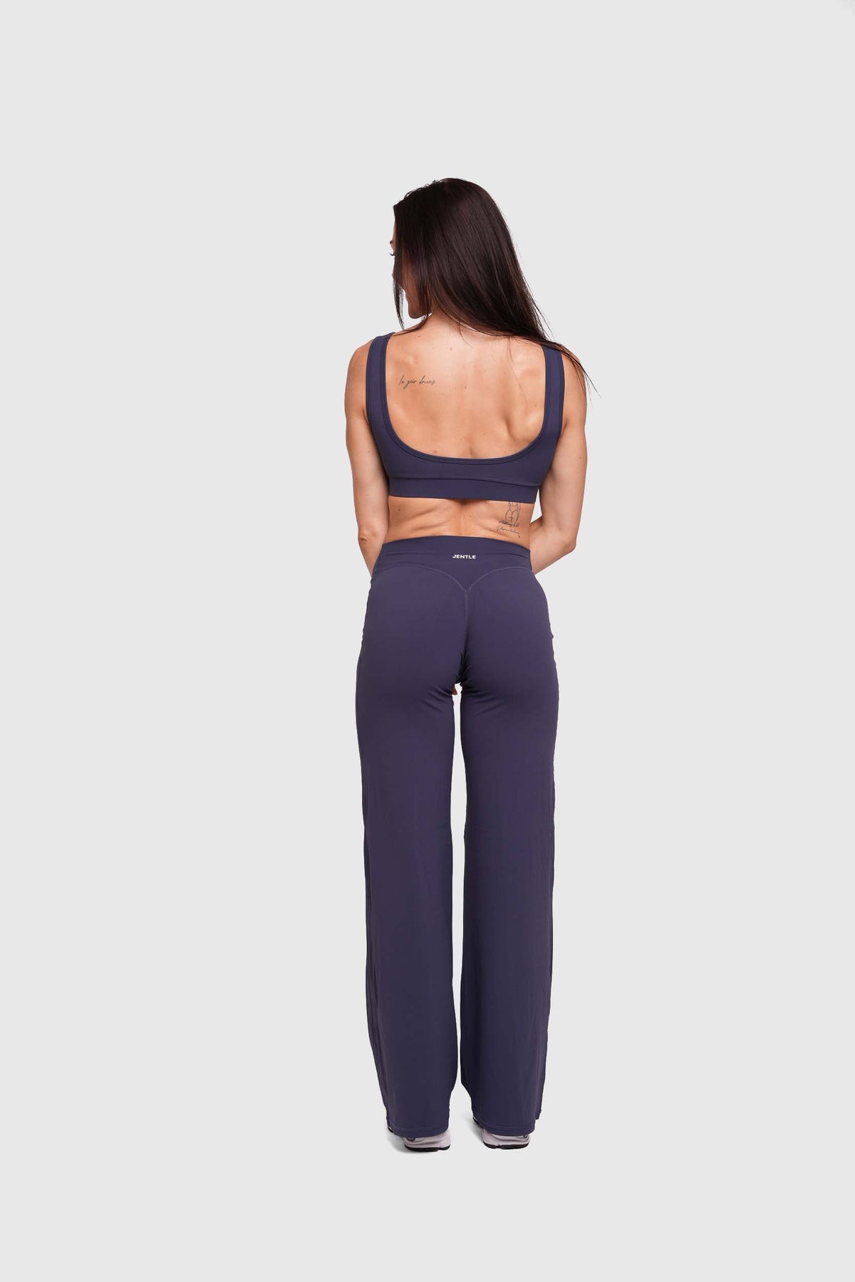Ease Straight Leg Pants (Dark Blue)