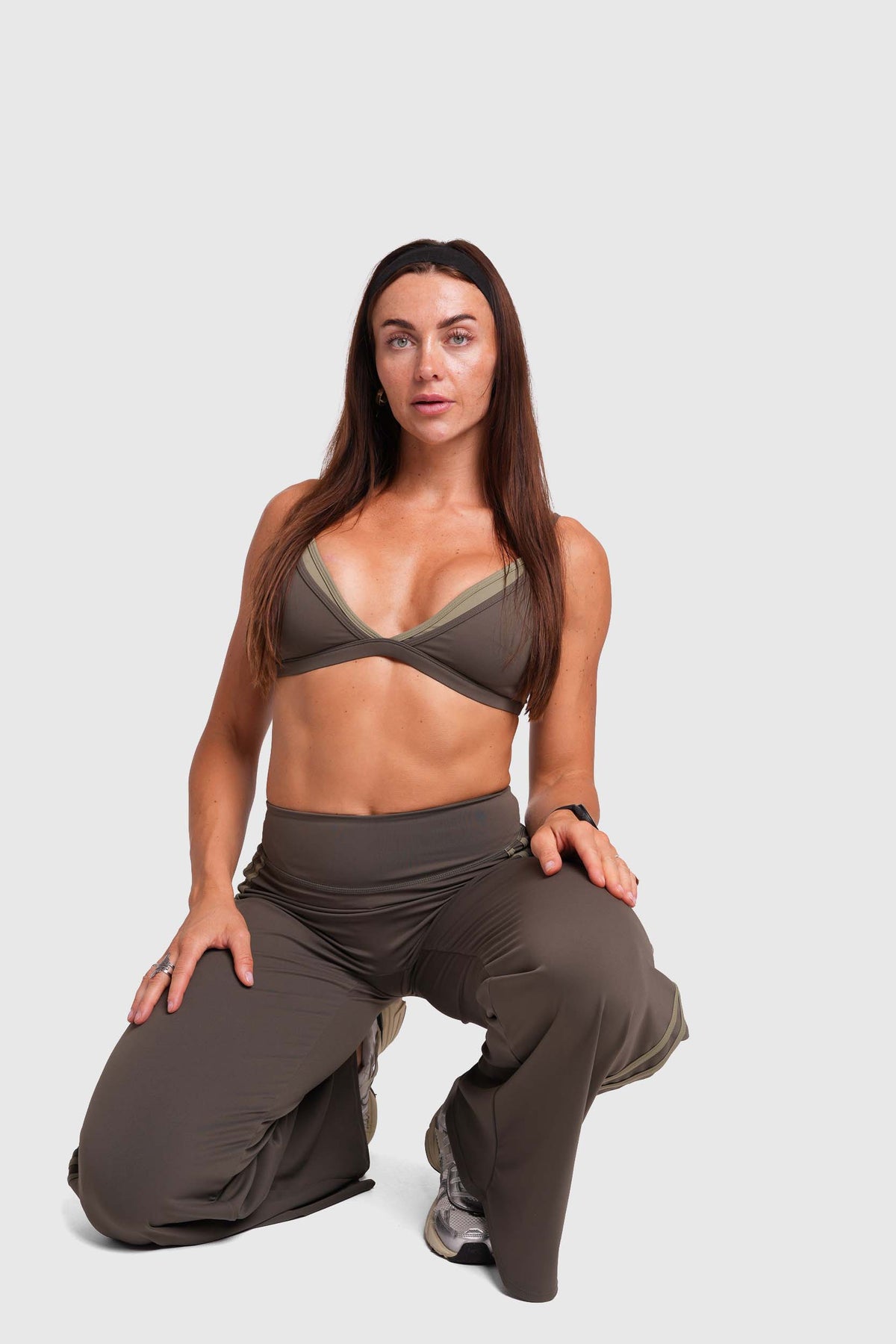 Flow Double Bra Green