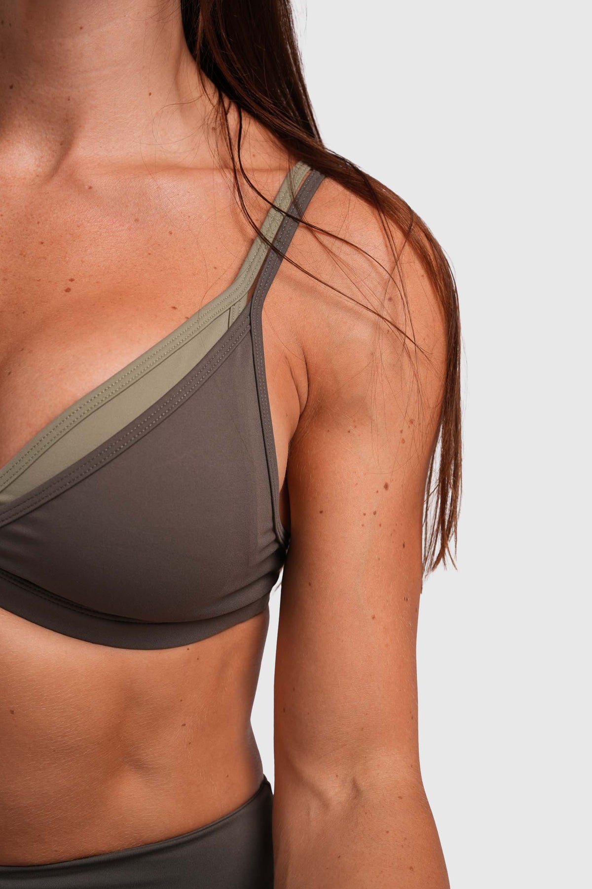 Flow Double Bra Green