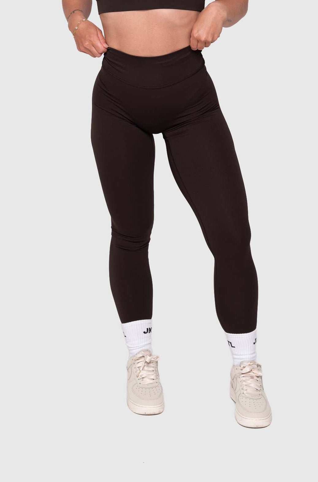 Ease Leggings (Dark Brown)