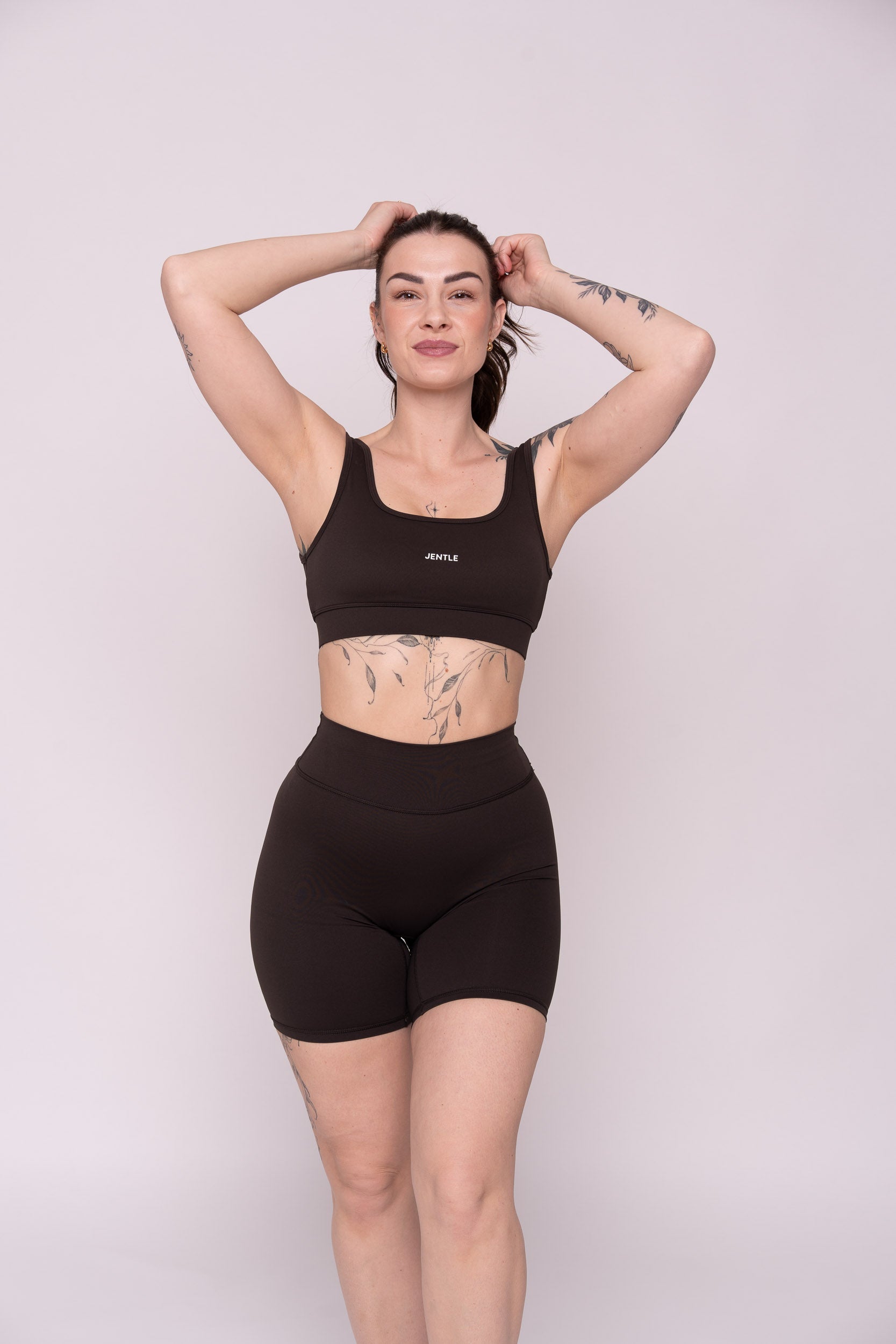 Ease Shorts (Dark Brown)