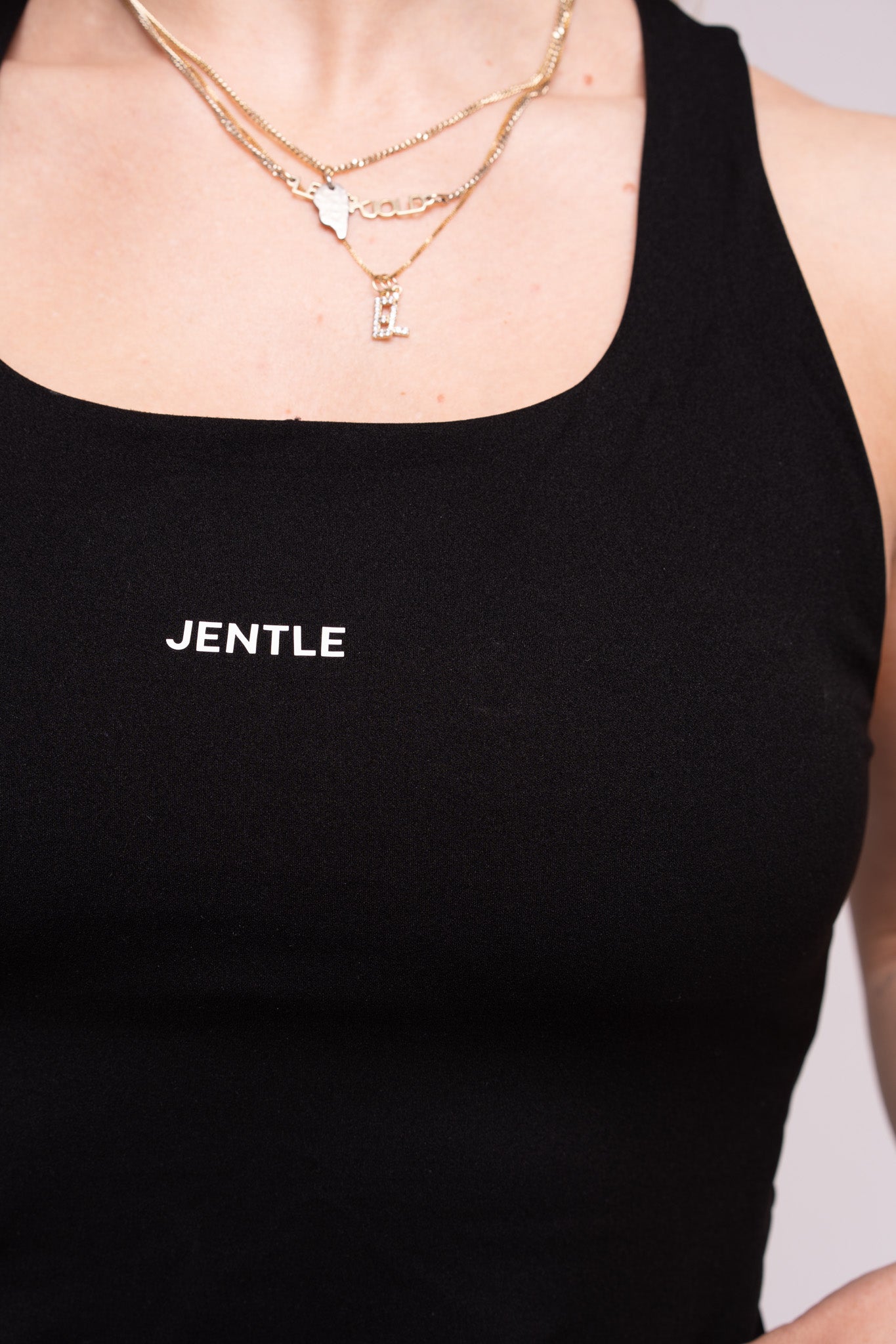 Day Racerback Tennis Tank Top (Black)