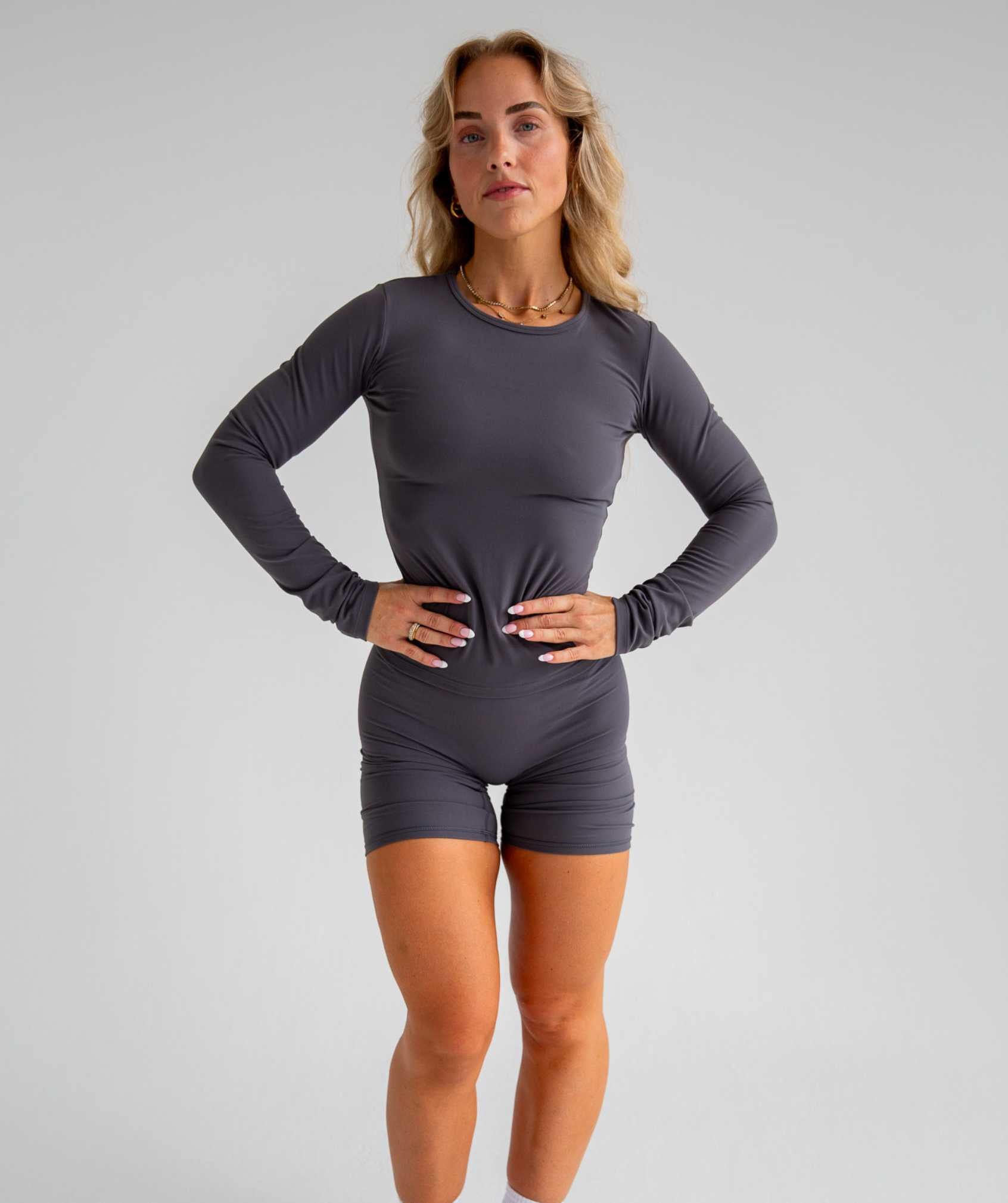 Day Long Sleeve Top (Grey)