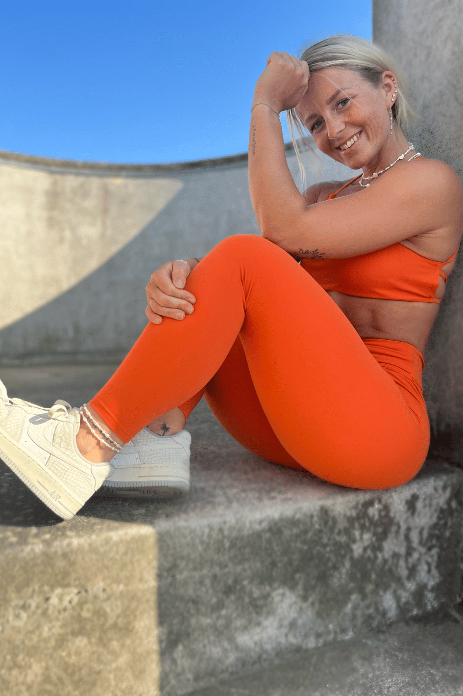 Evy Leggings (Orange)