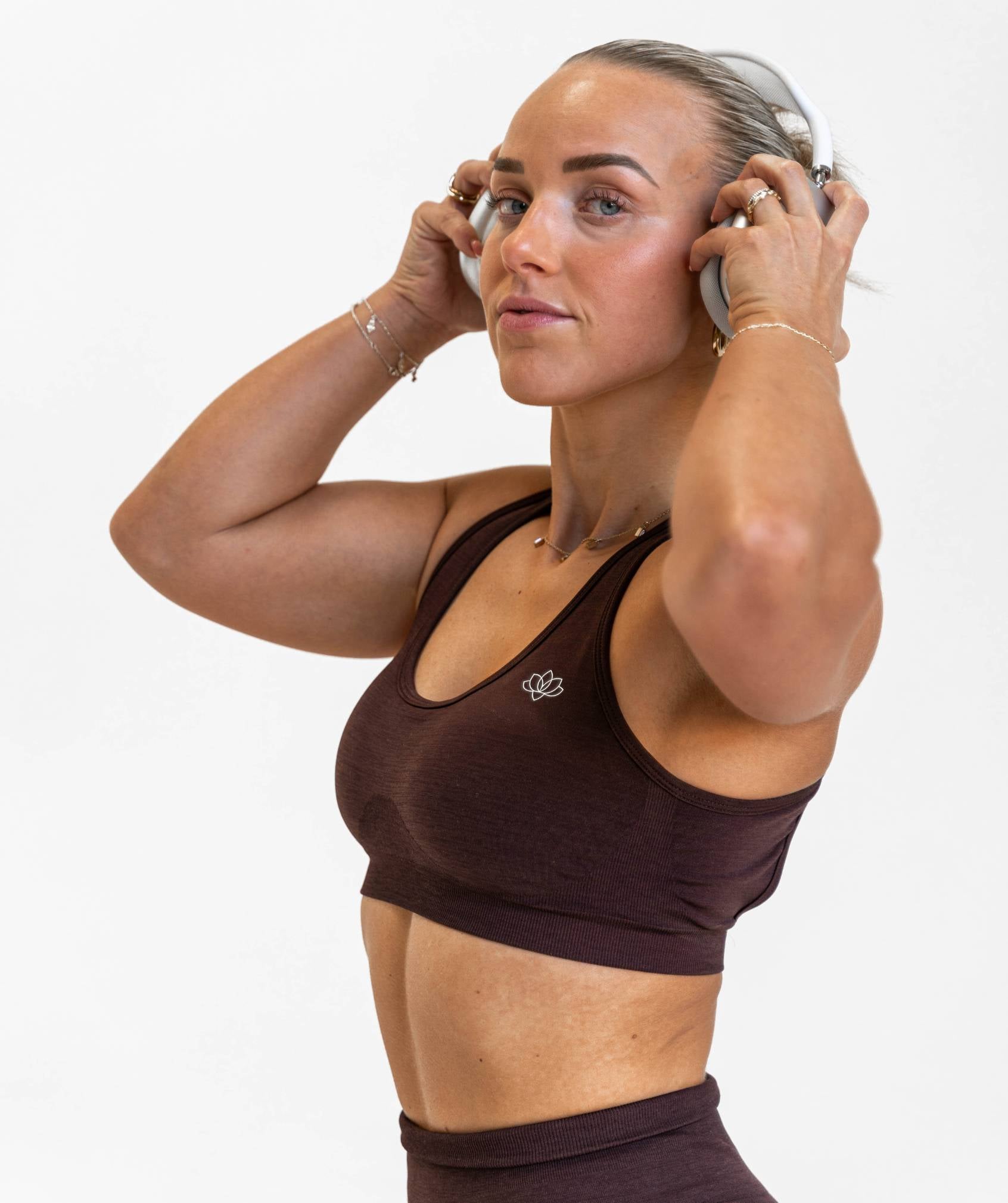 Jentle - Arise Sports Bra (Brown)