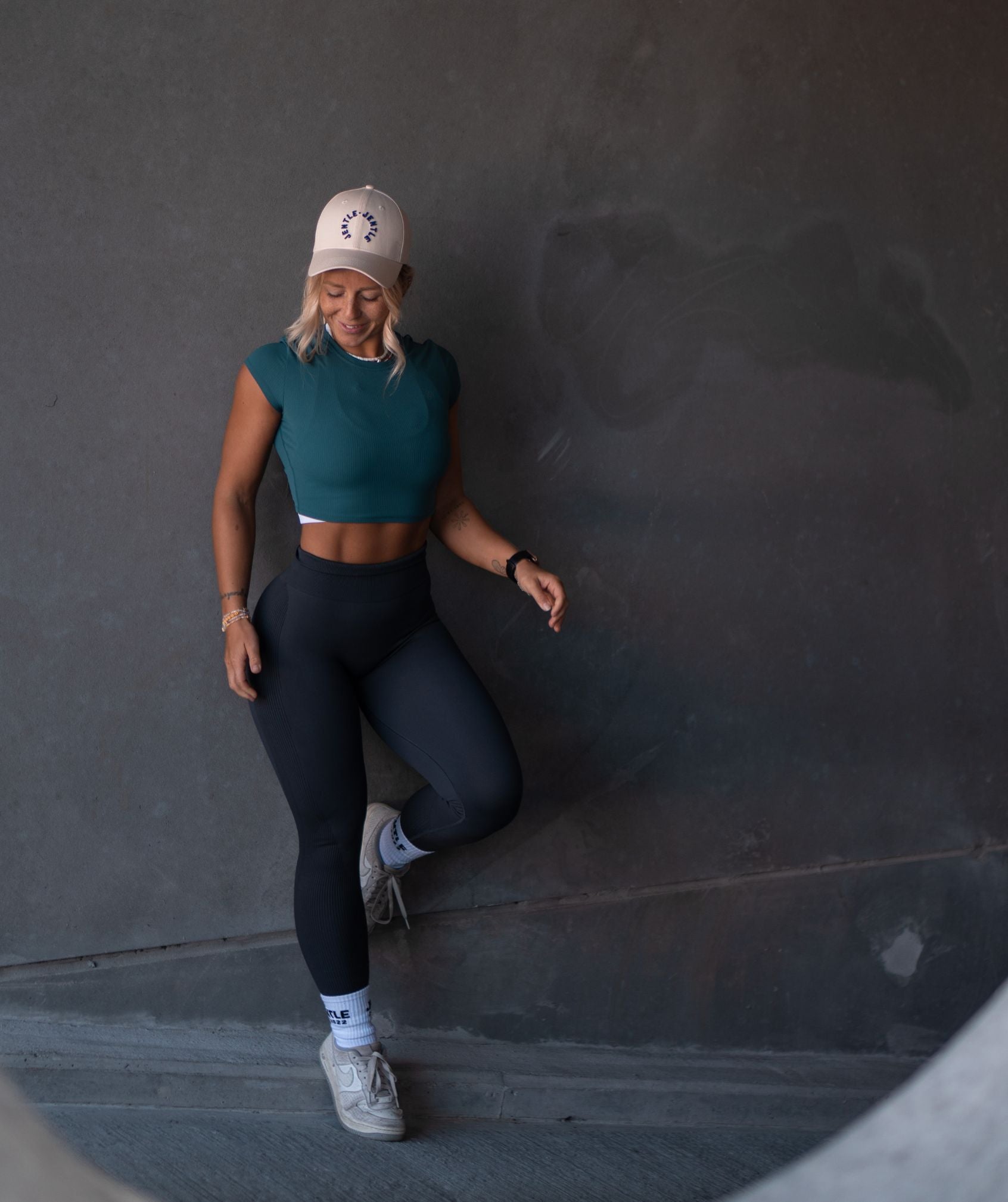 Evoke Crop Top (Teal)