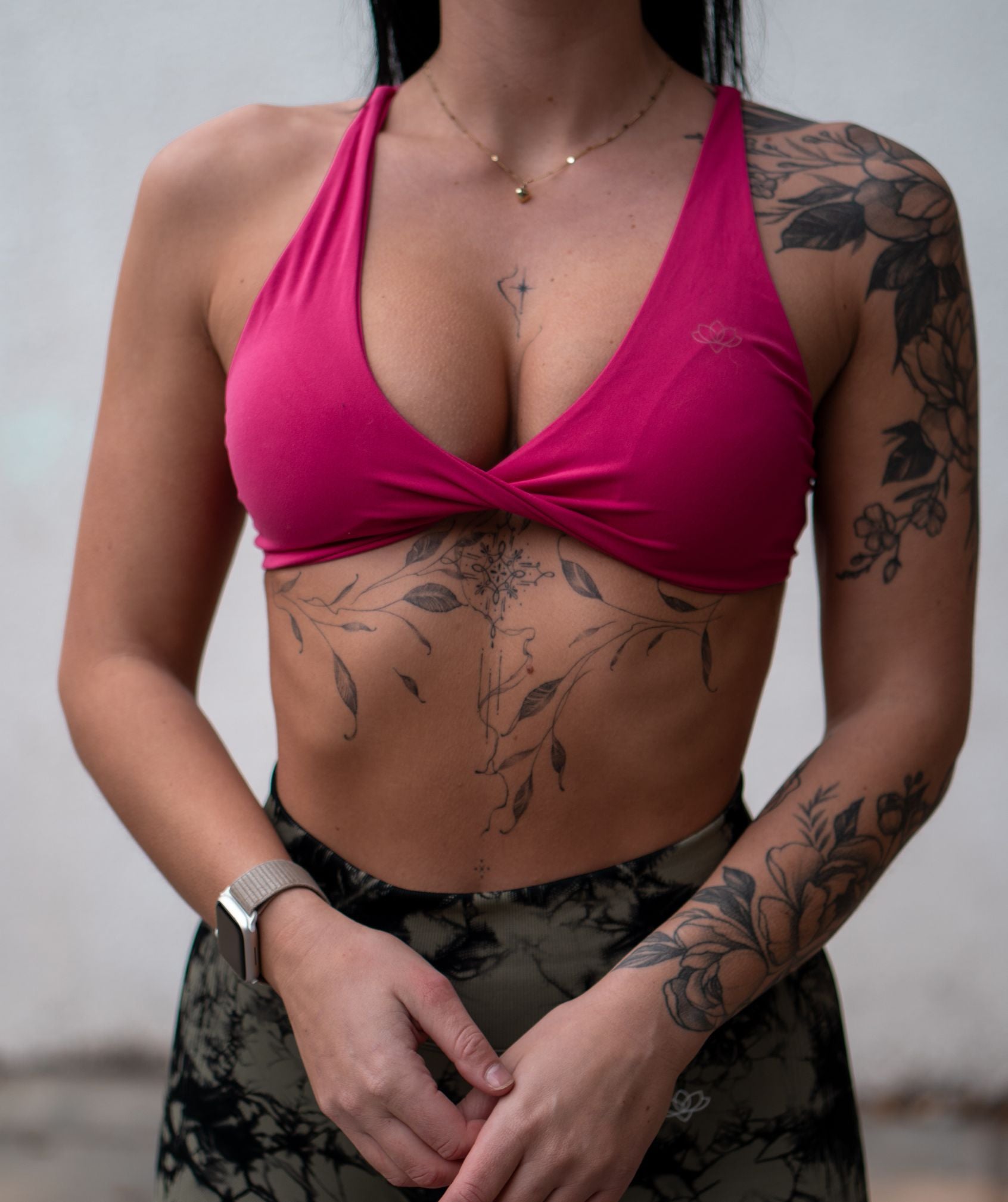 Mira Sports Bra (Pink)