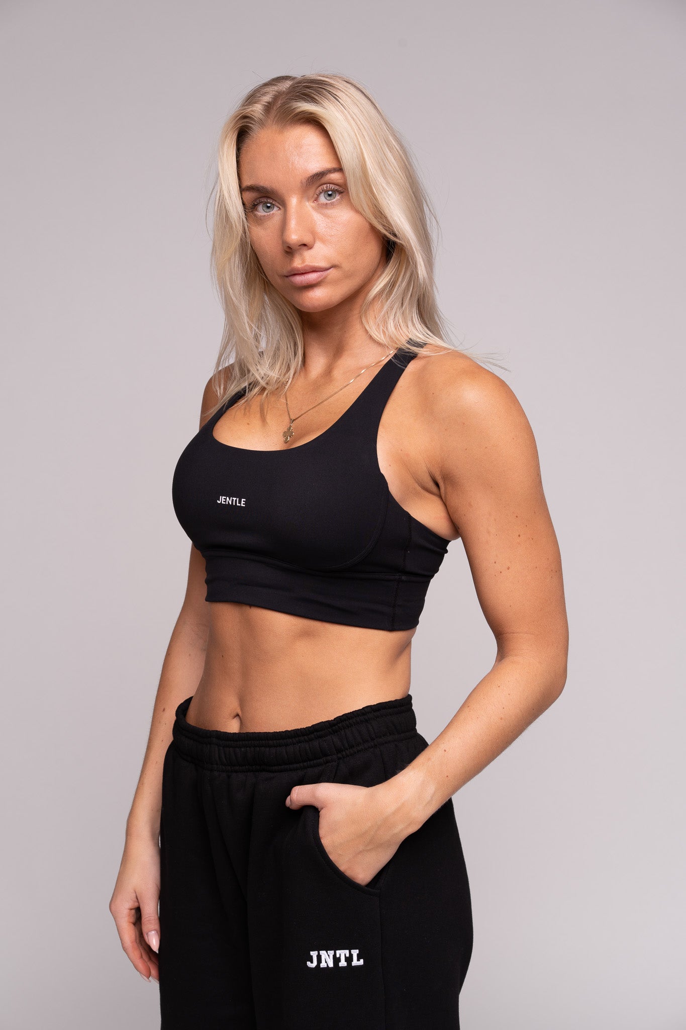 Thrive Active Sports Bra (Black)