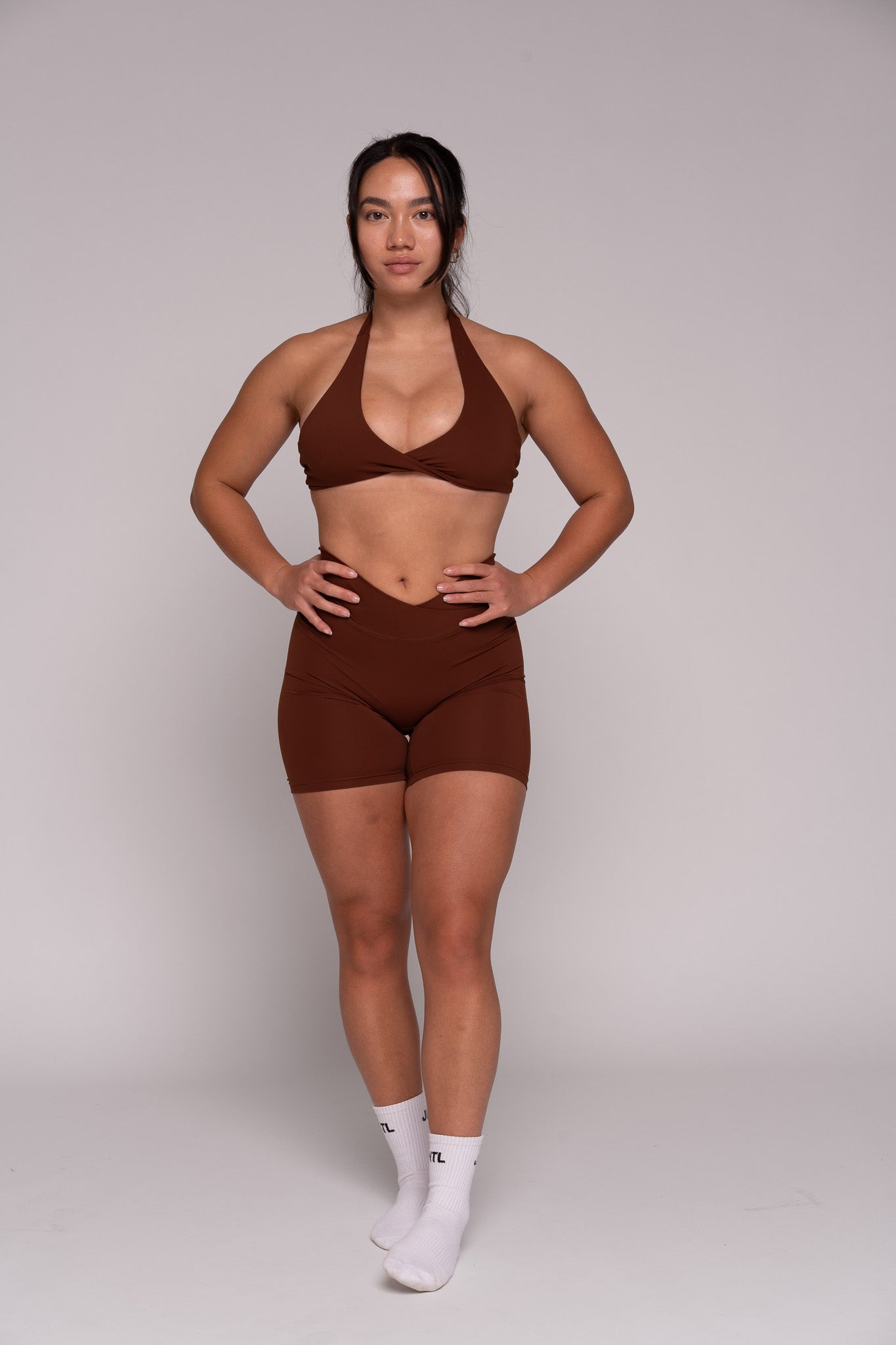 Thrive Active Sports Bra (Brown)