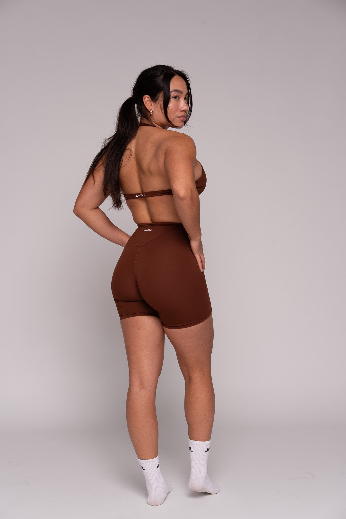 Thrive Active Sports Bra (Brown)