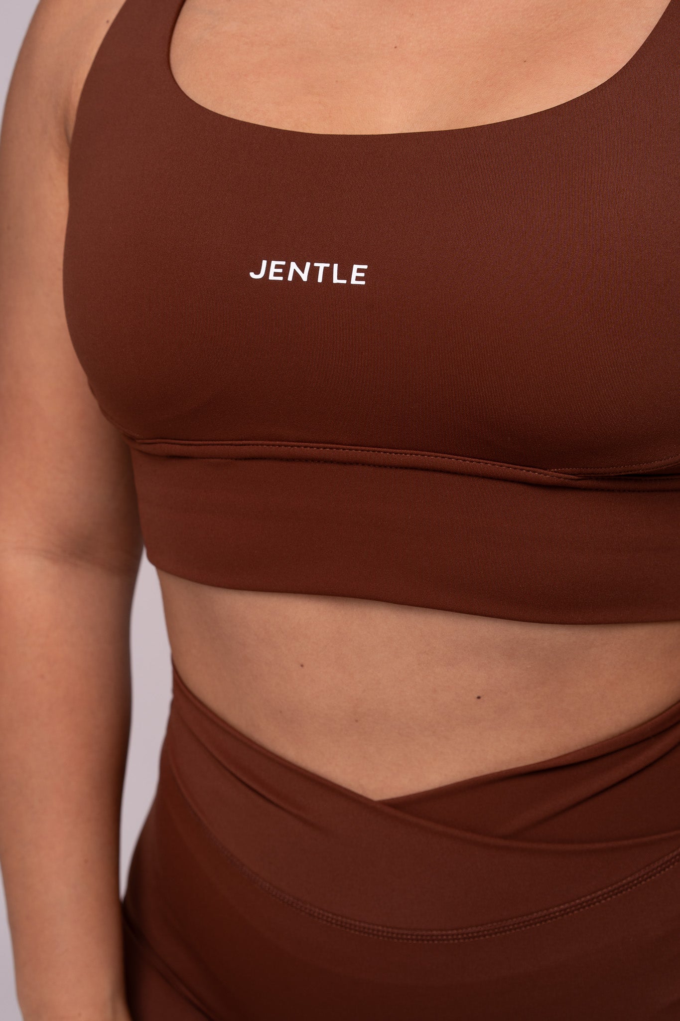 Thrive Active Sports Bra (Brown)