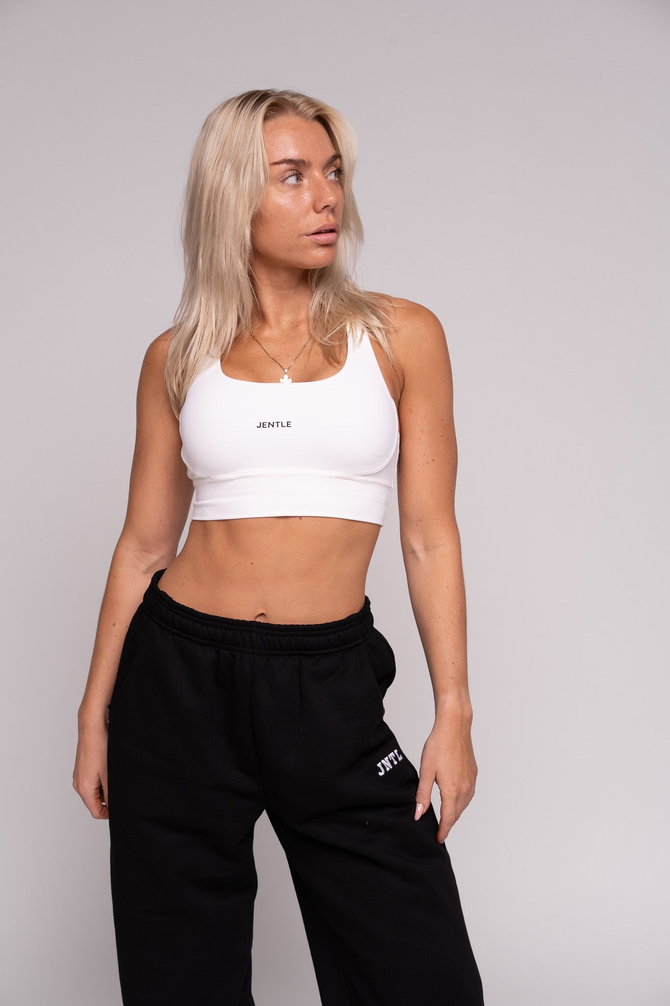 Thrive Active Sports Bra (White)