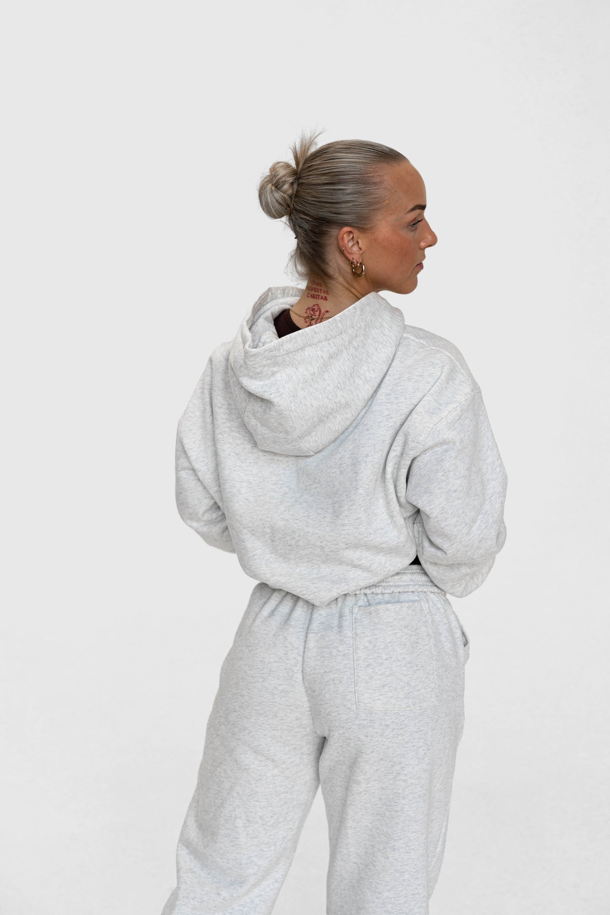 JNTL Oversized Hoodie (Light Grey)