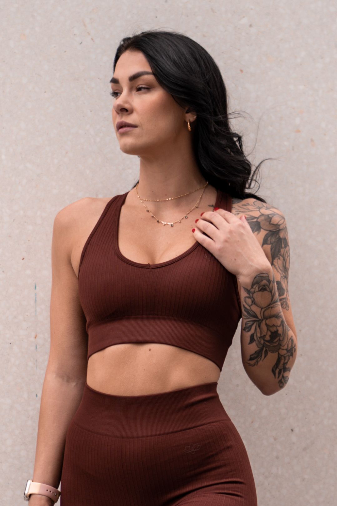 Spirit Sports Bra (Brown)