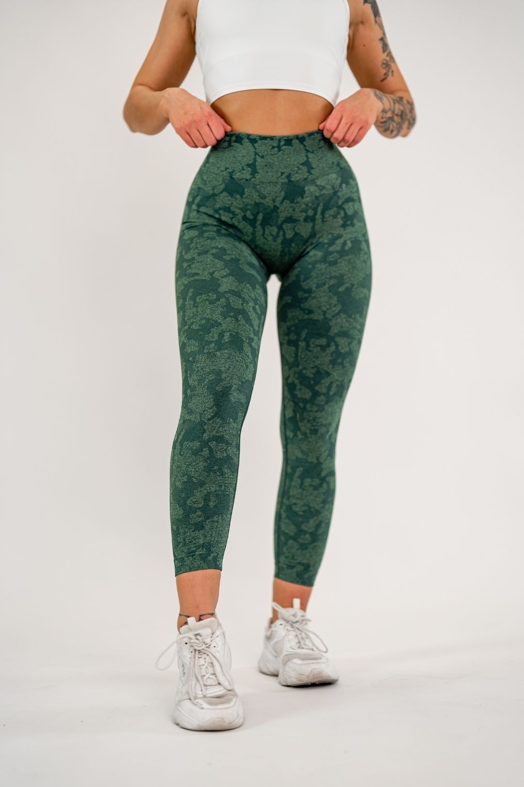 Jentle - Envy Leggings (Dark Green)