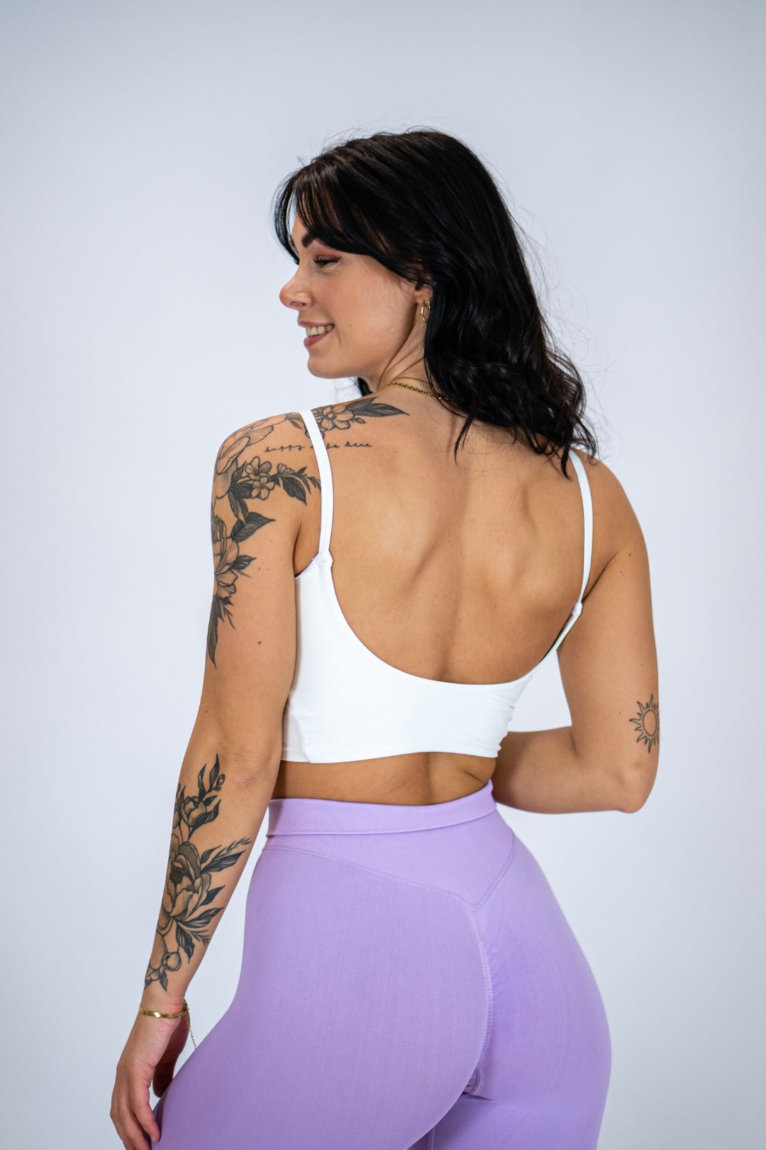 Jentle - Seek Sports Bra (White)