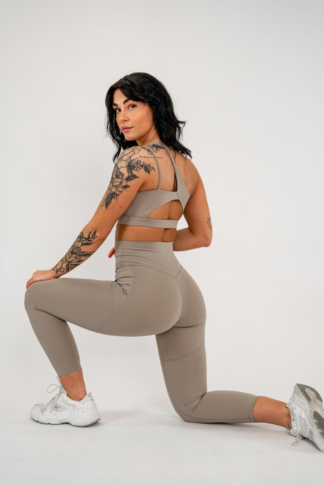 Jentle - Sola One Shoulder Bra (Nude)