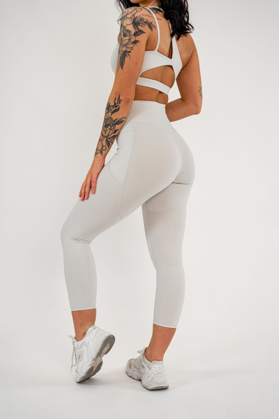 Jentle - Sola Pocket Leggings (Beige)