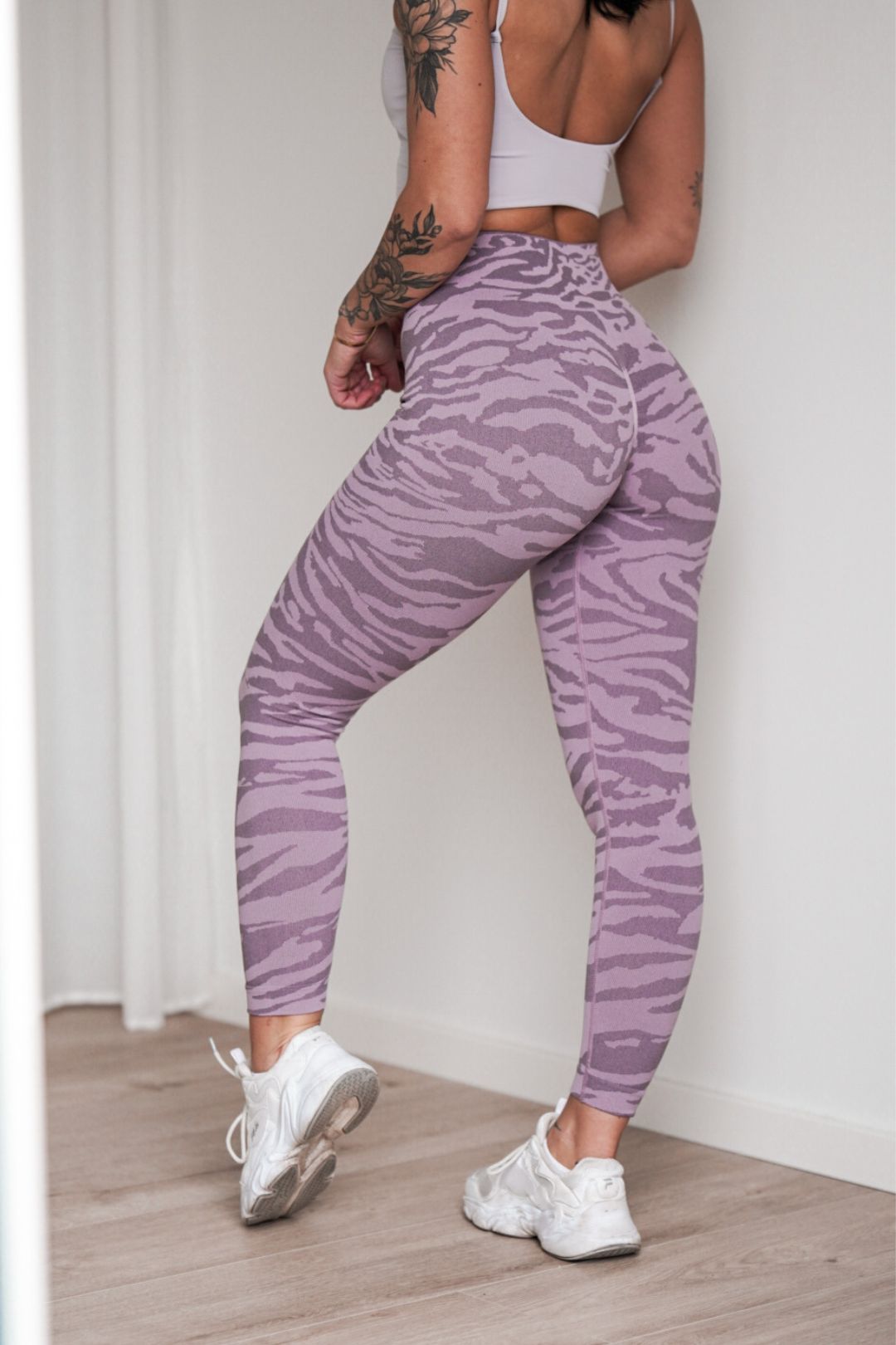 Jentle - Flex Leggings (Baby Pink)