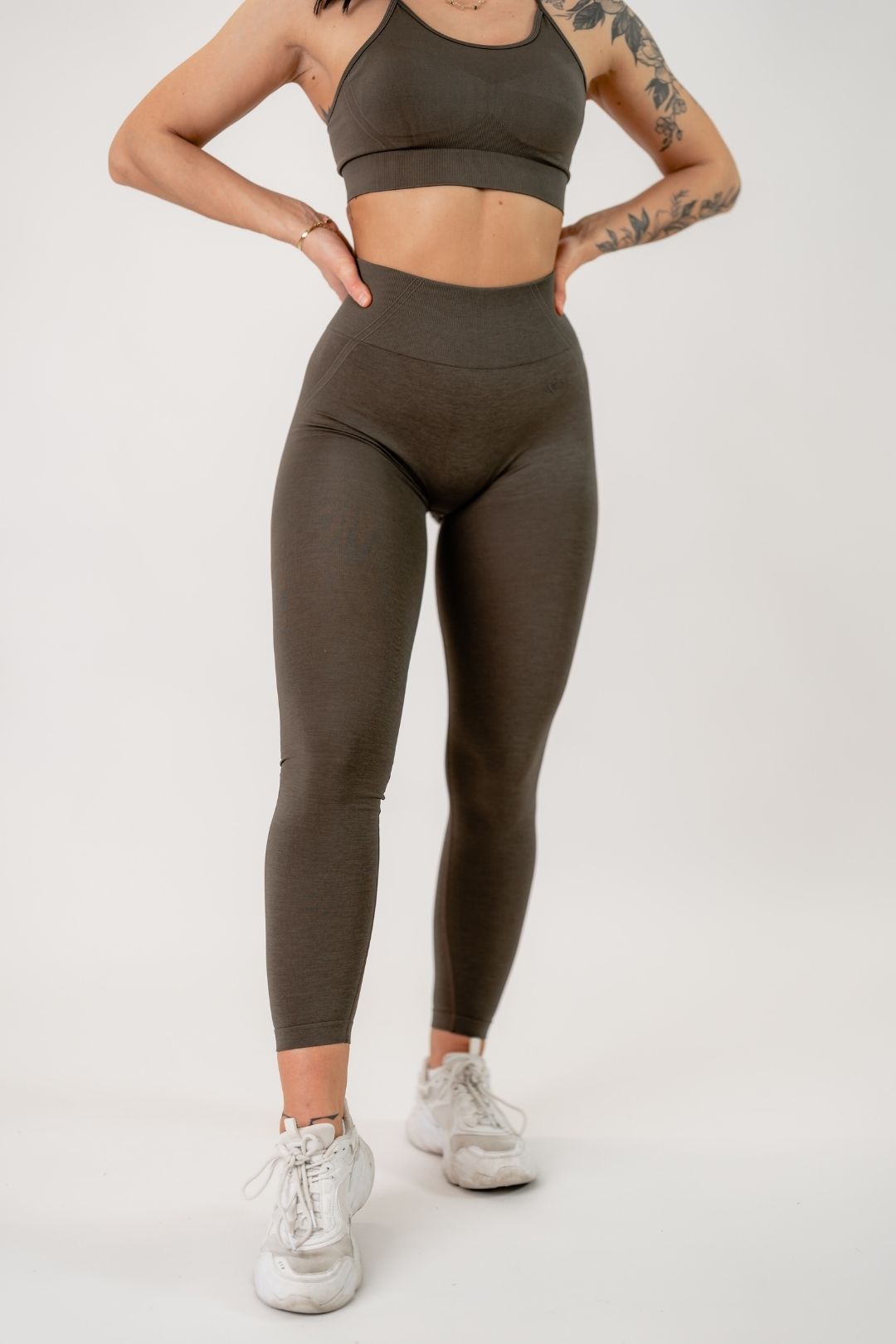 Jentle - Saga Leggings (Brown)