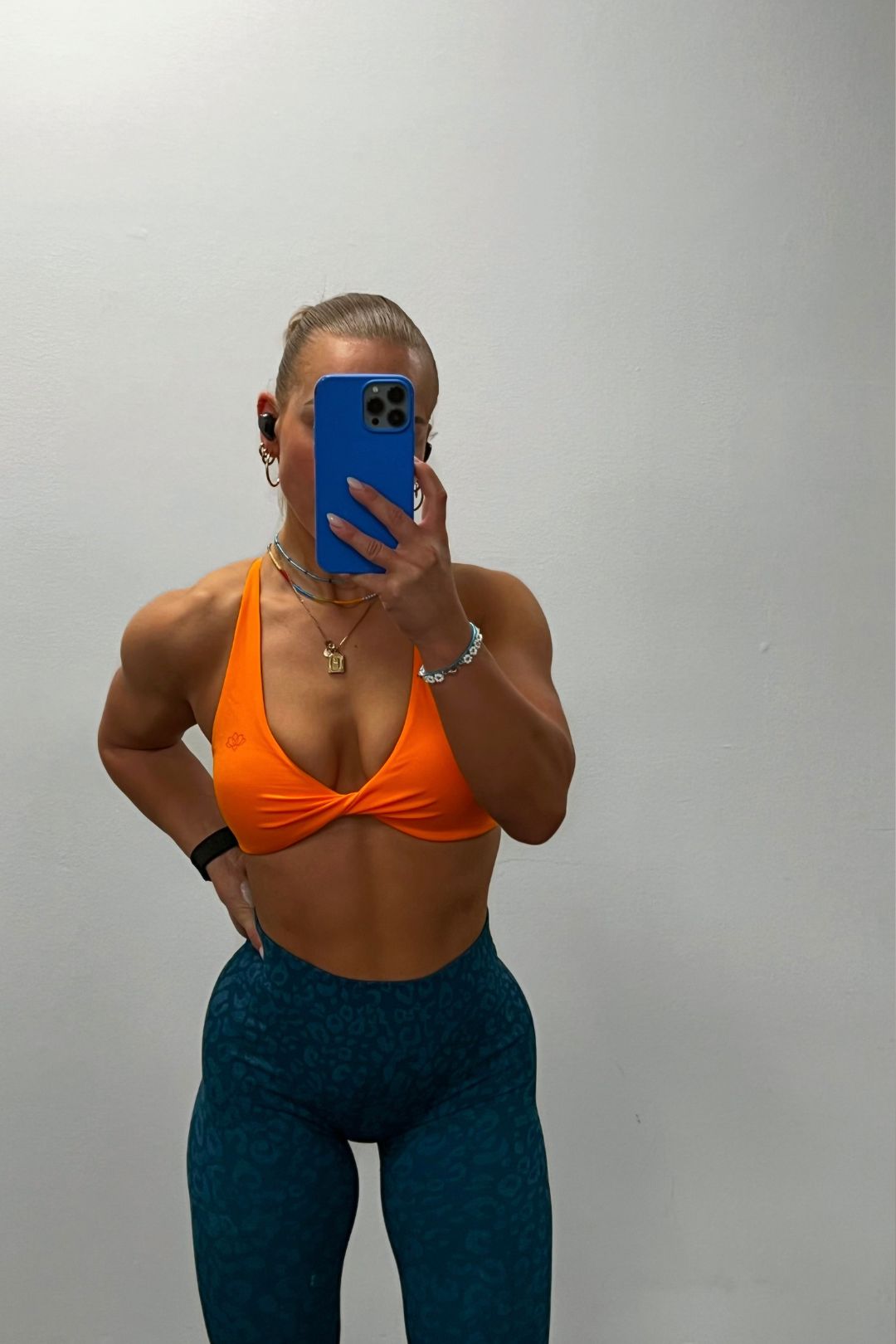 Jentle - Skye Sports Bra (Orange)