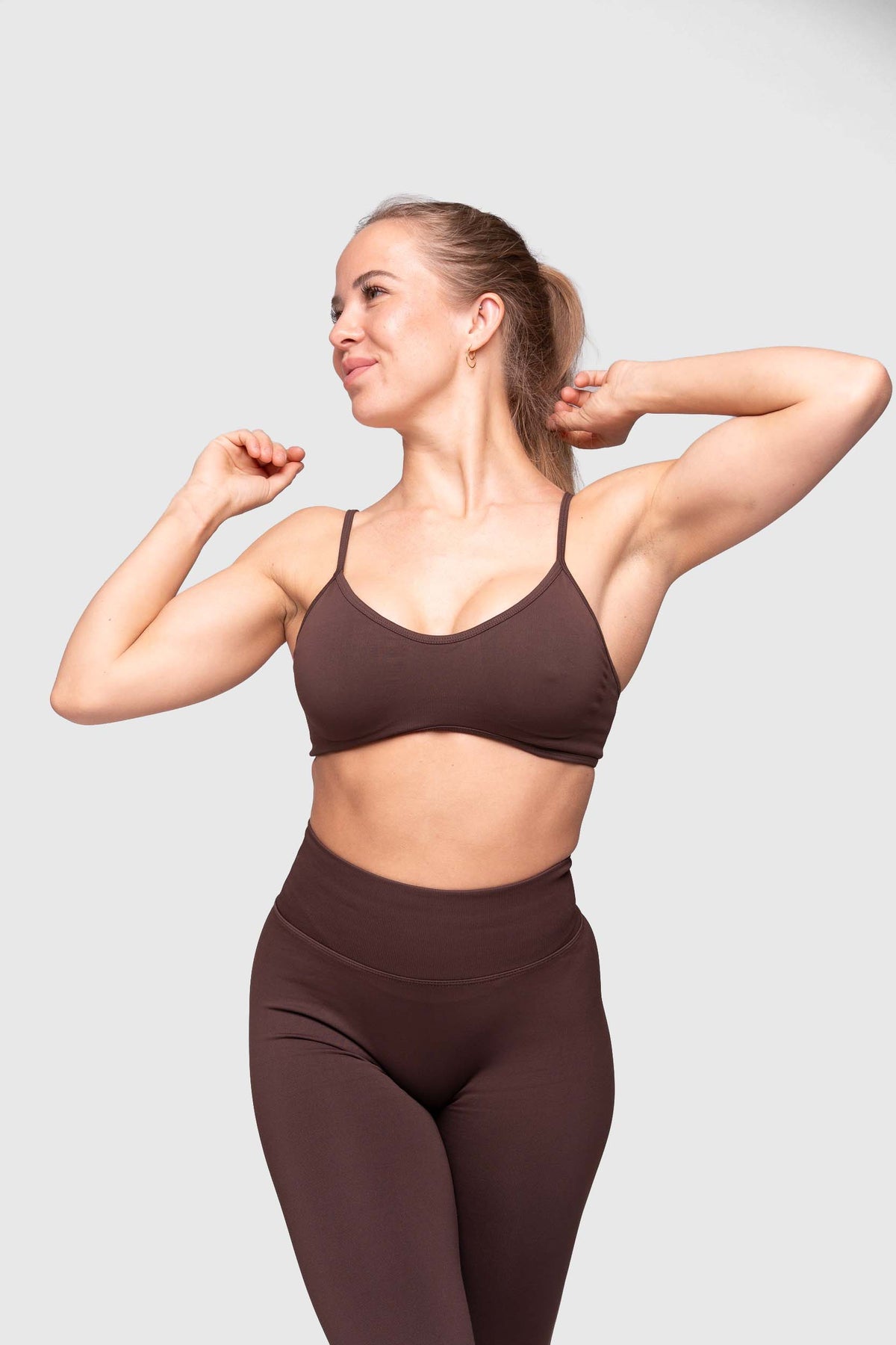 Original Scrunch Leggings (Coffee Brown)