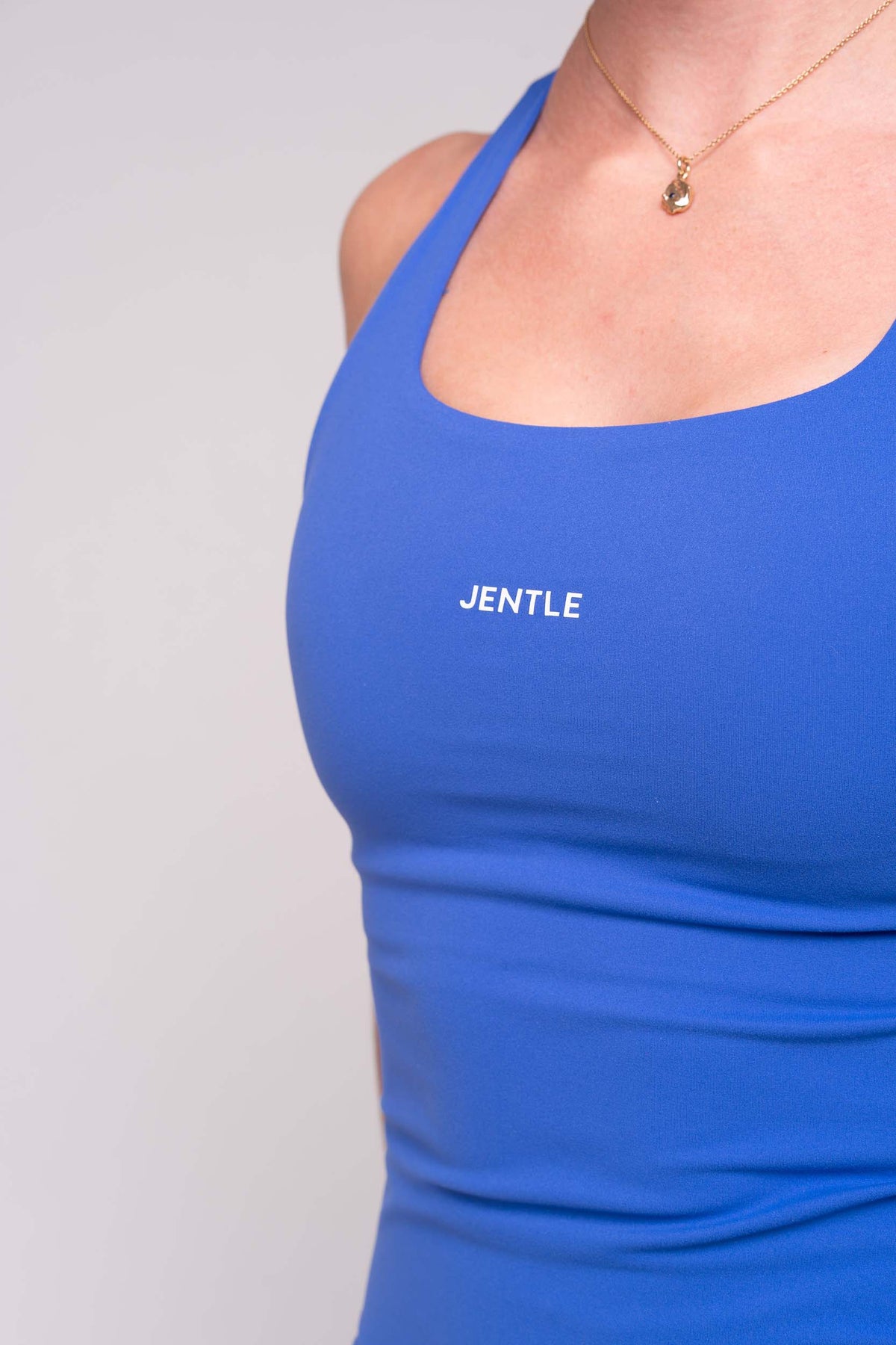 Day Racerback Tennis Tank Top (Blue)