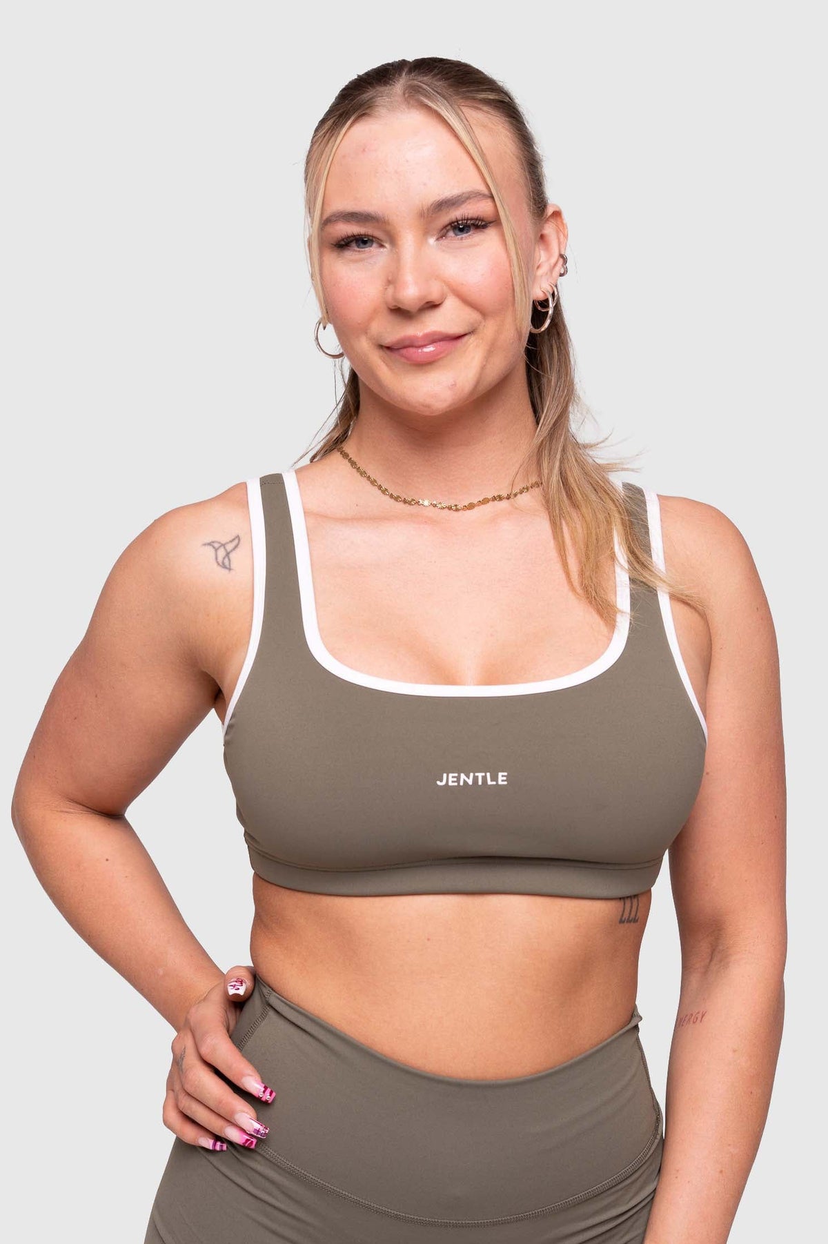 Day Sports Bra (Dusty Olive)