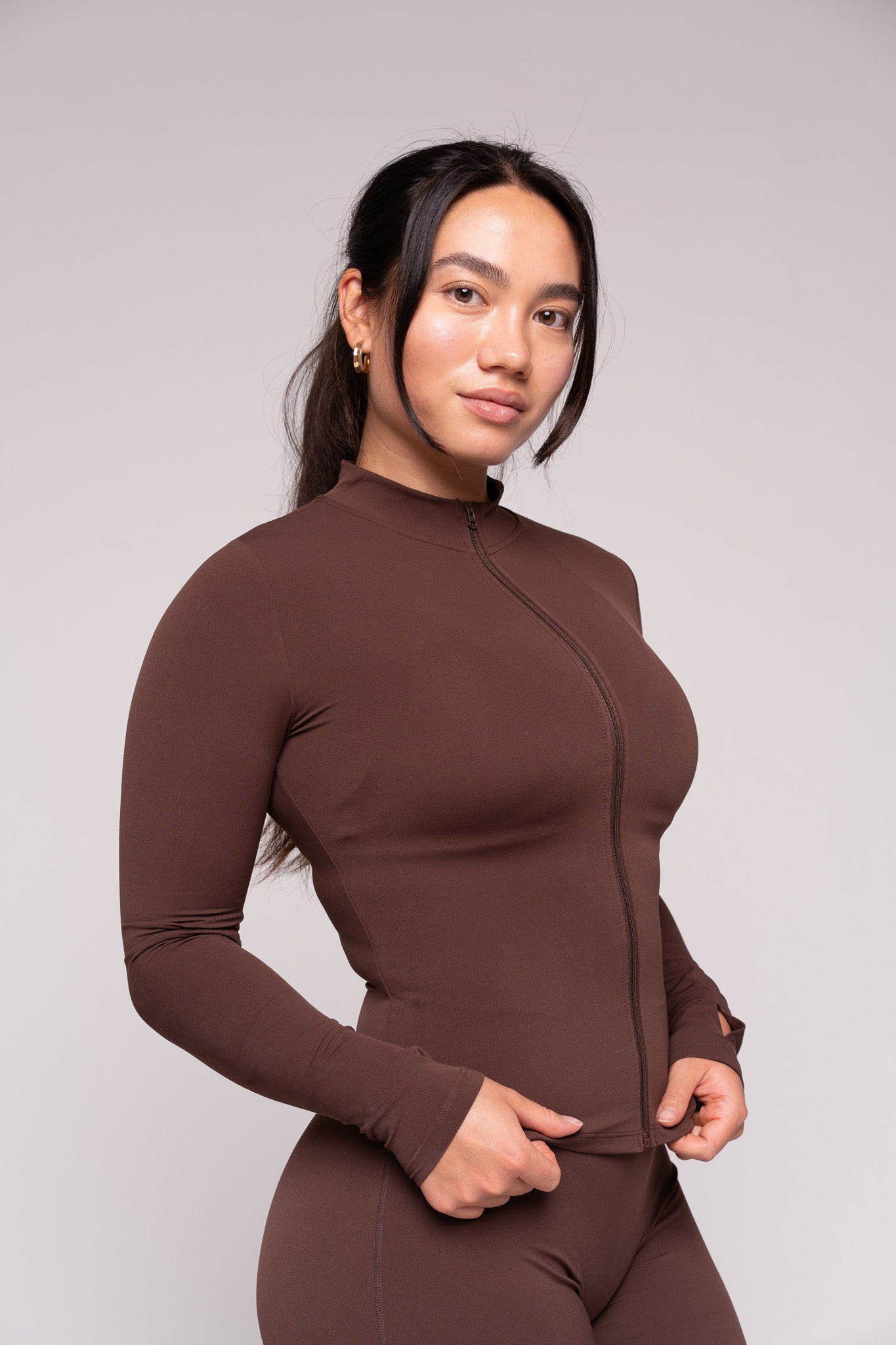 Ease x Amalie Vad - Zippy Jacket (Coffee Brown)