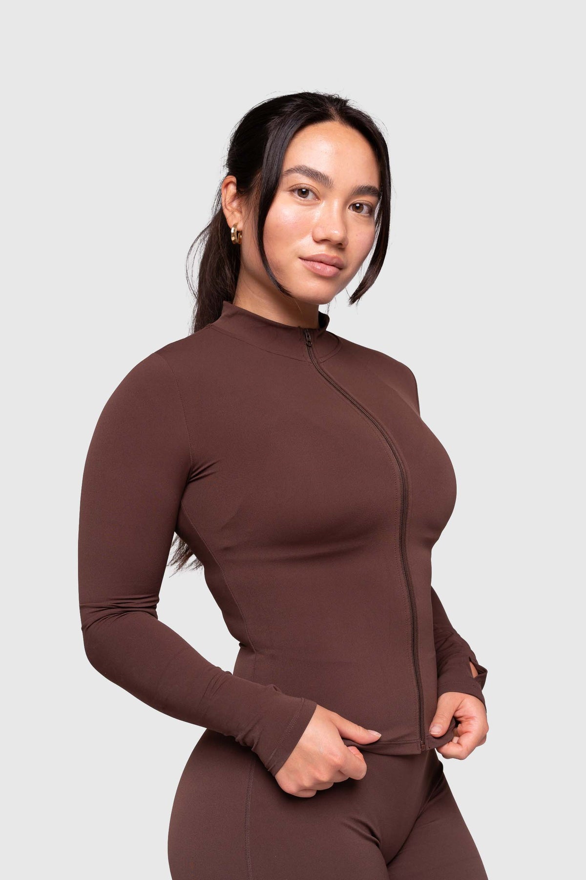 Ease x Amalie Vad - Zippy Jacket (Coffee Brown)