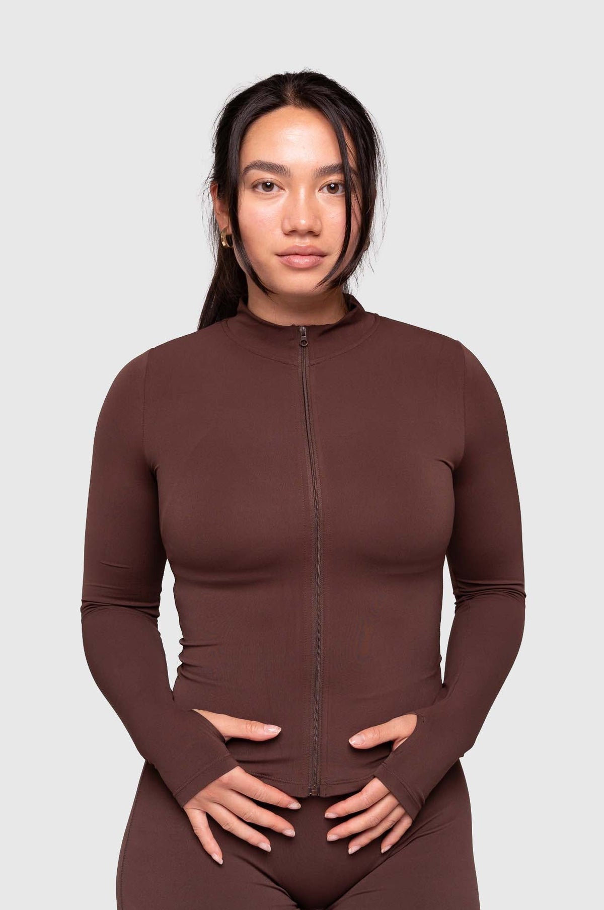 Ease x Amalie Vad - Zippy Jacket (Coffee Brown)