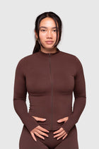 Ease x Amalie Vad - Zippy Jacket (Coffee Brown)