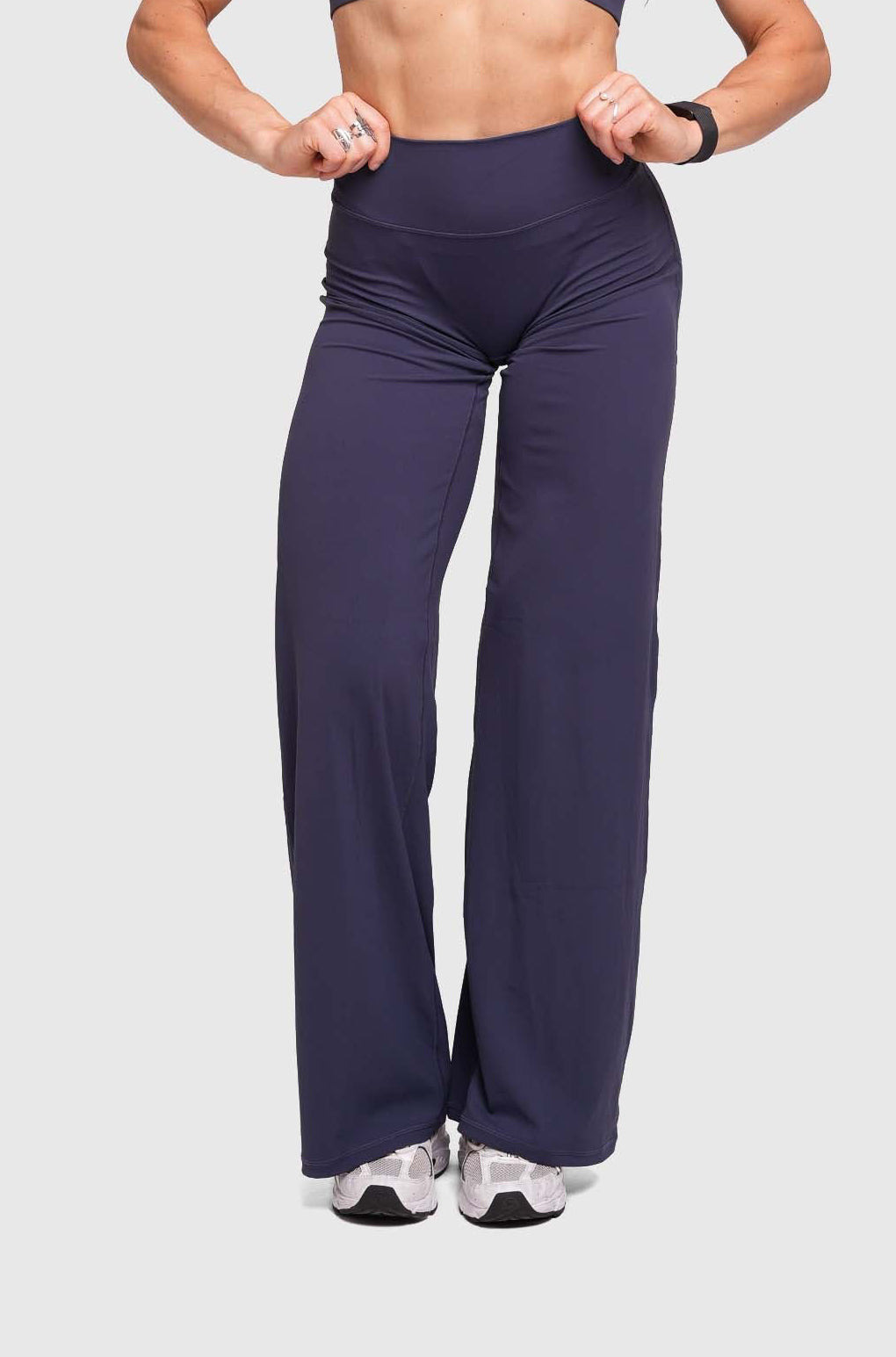 Ease Straight Leg Pants (Dark Blue)
