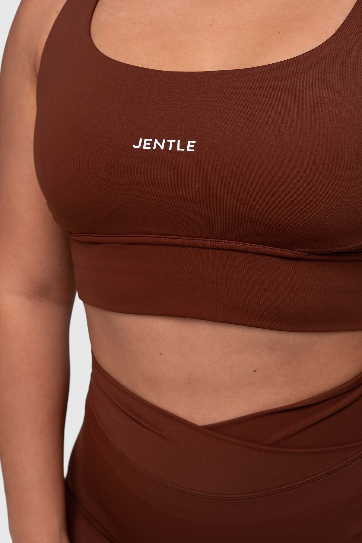 Thrive Active Sports Bra (Brown)