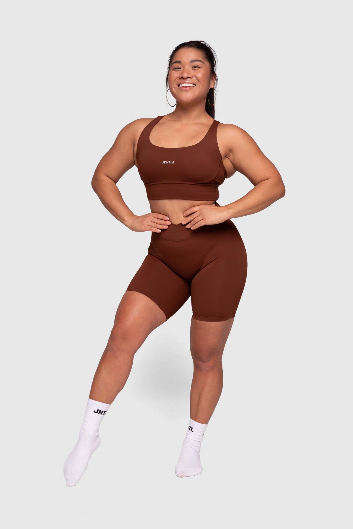 Thrive Active Sports Bra (Brown)