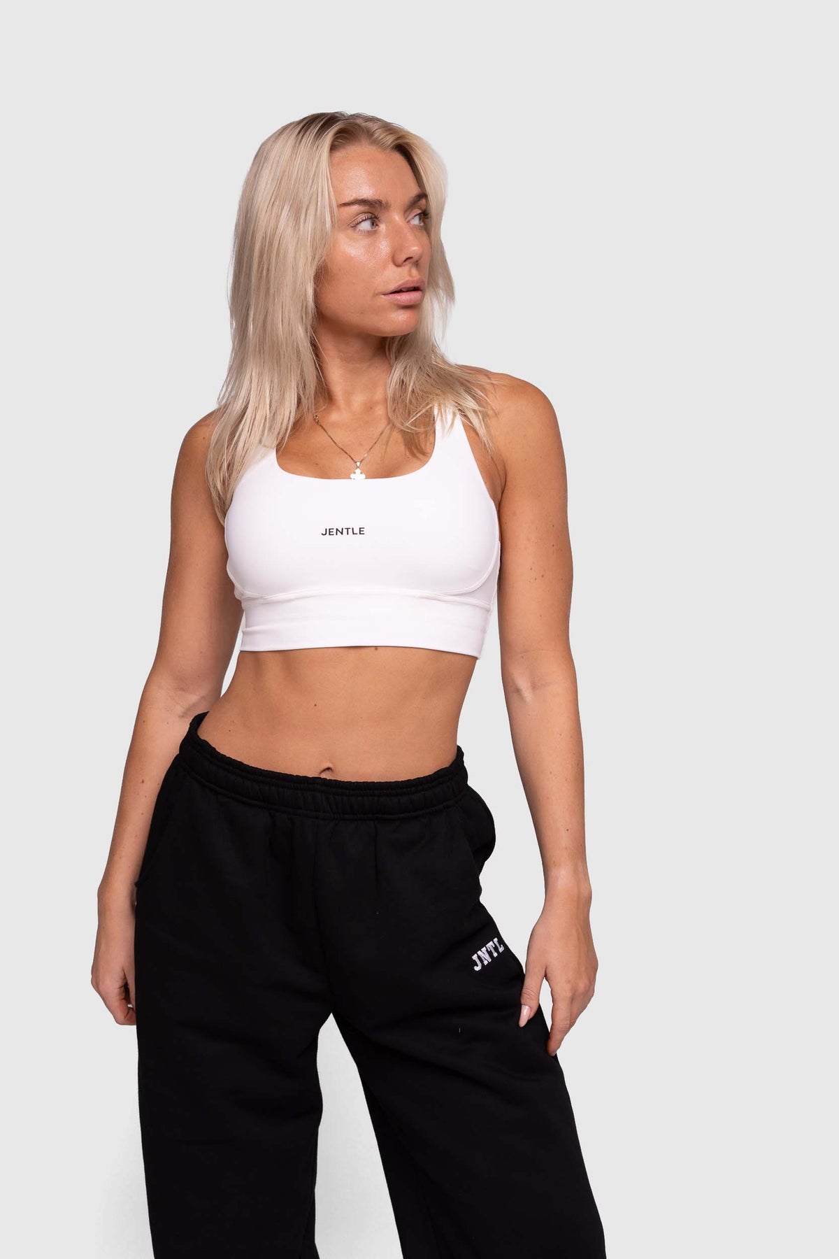 Thrive Active Sports Bra (White)
