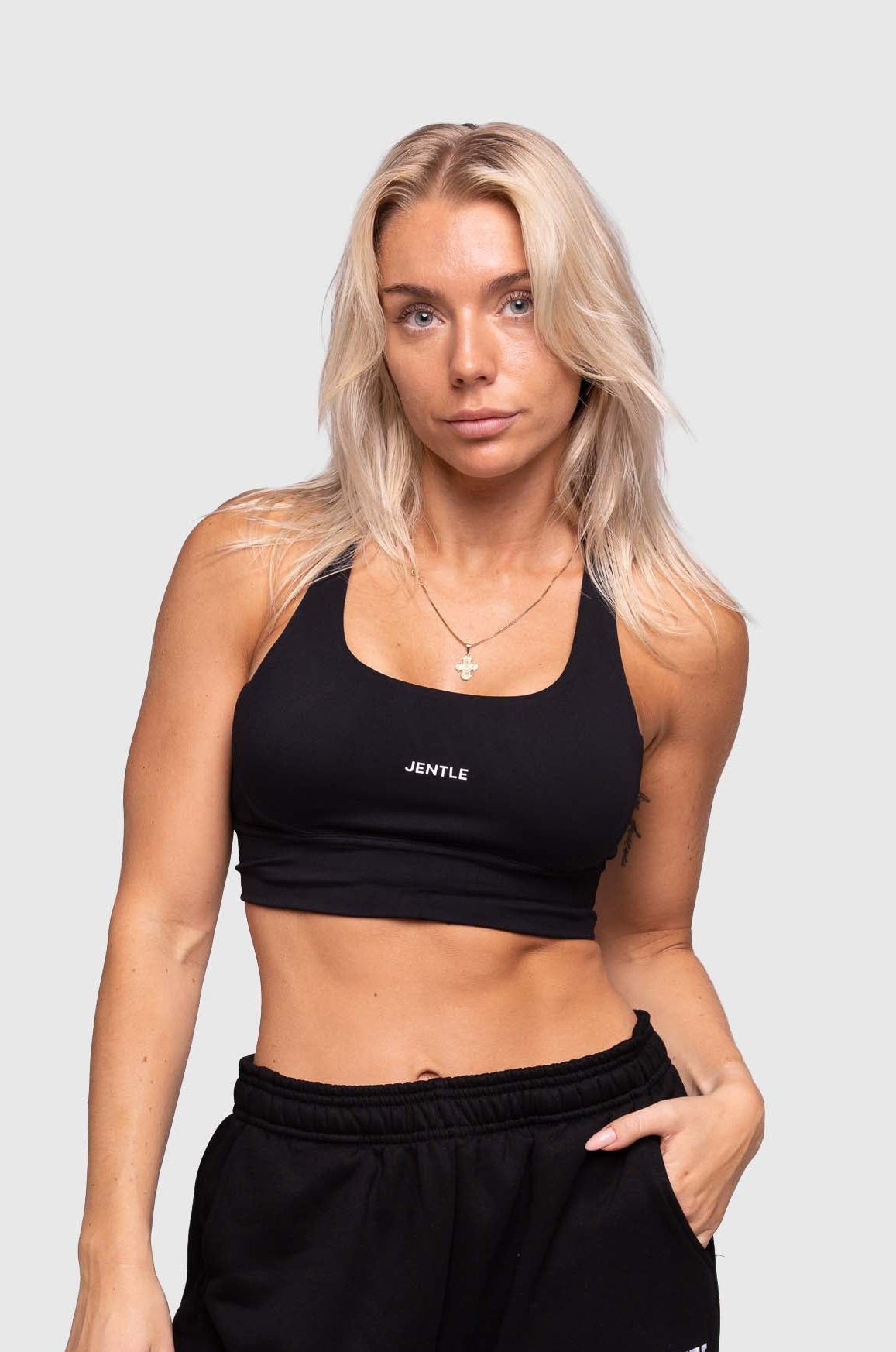 Thrive Active Sports Bra (Black)