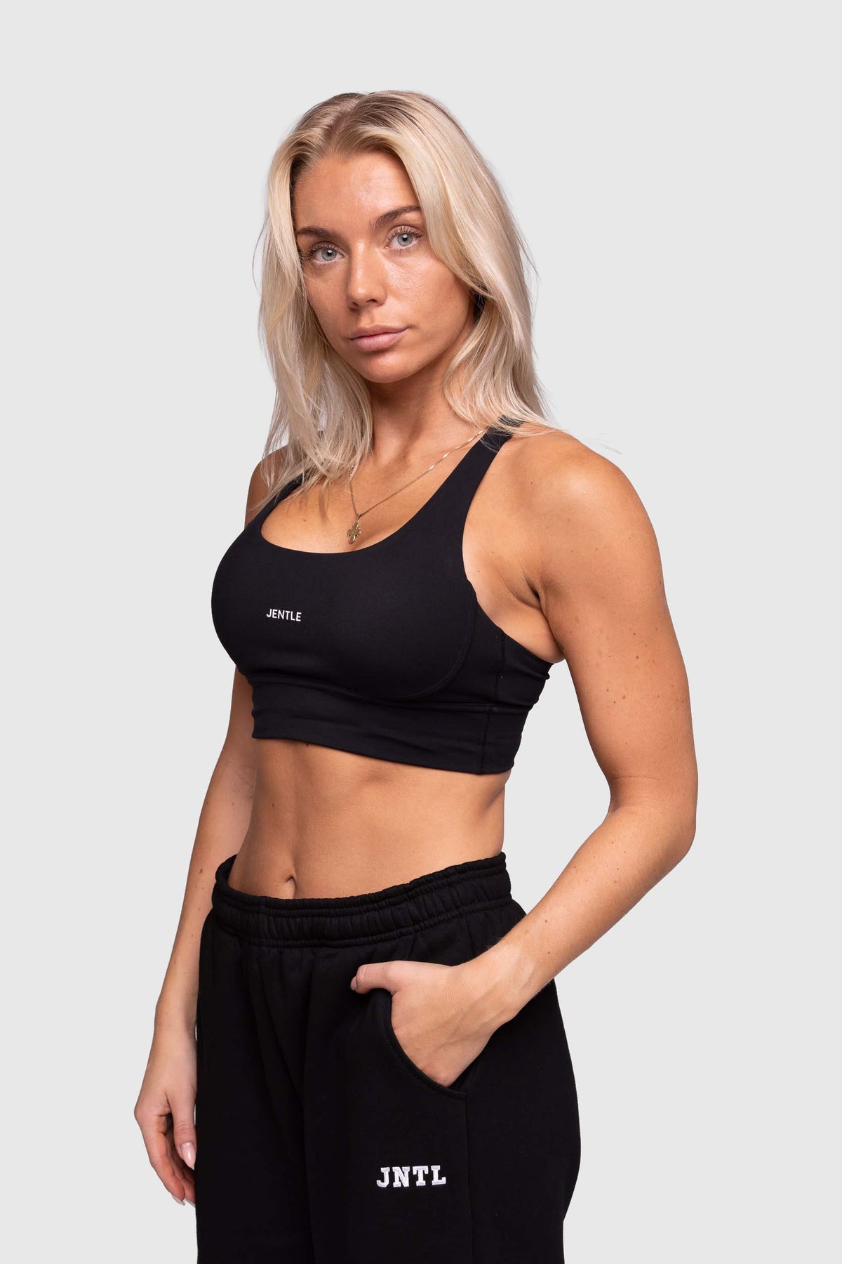 Thrive Active Sports Bra (Black)