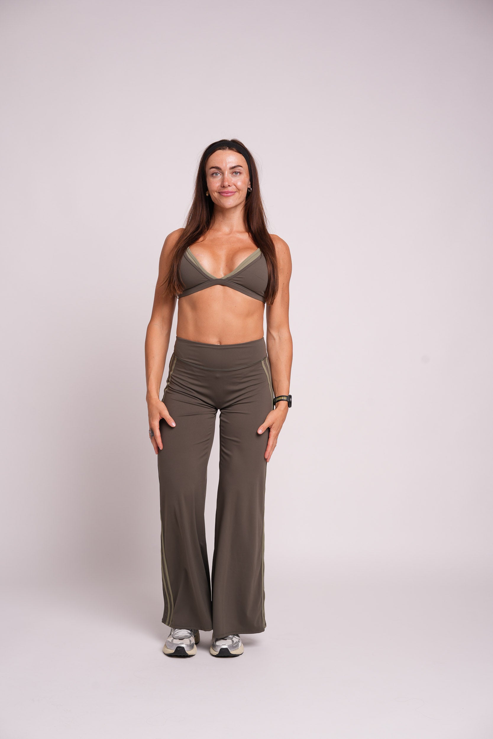 Flow Sculpt Double Bra Green