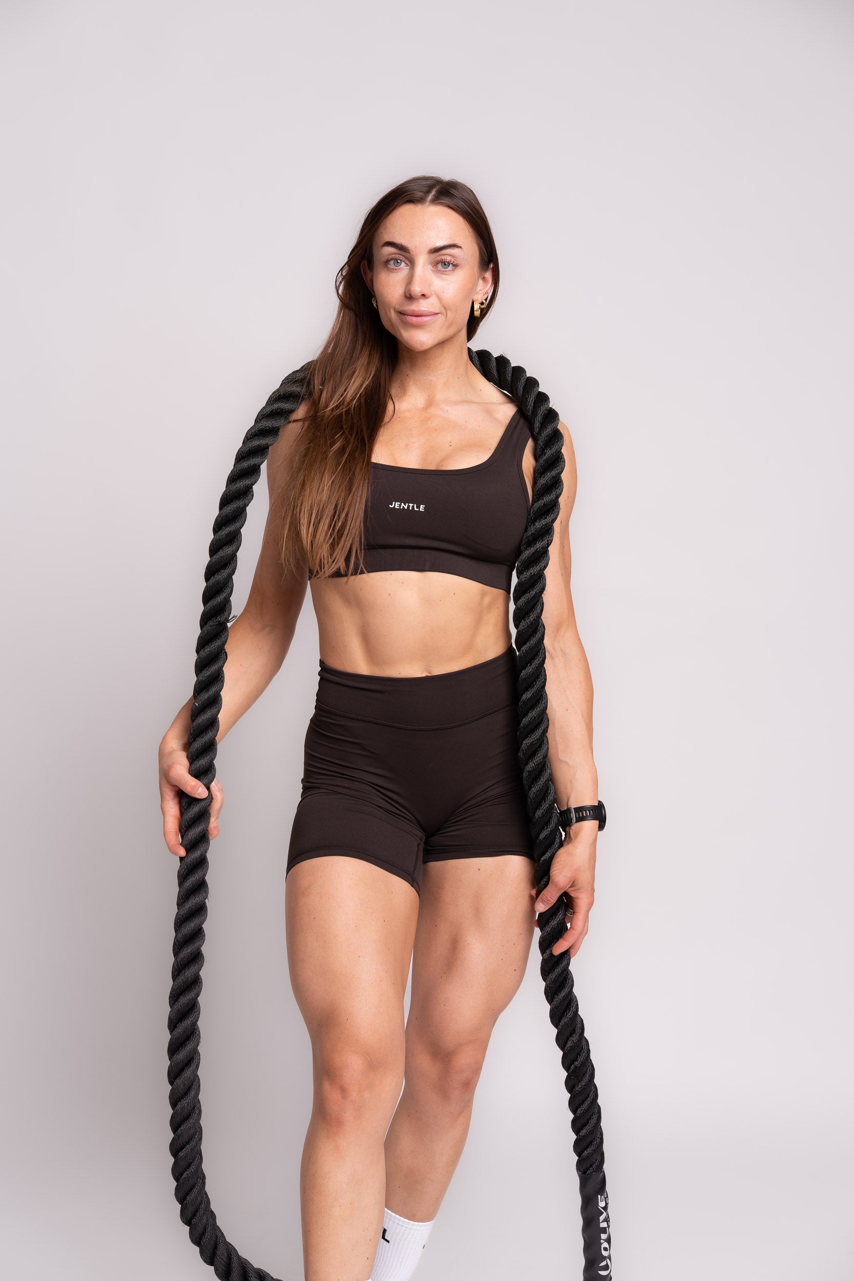 Ease Performance Sports Bra (Dark Brown)