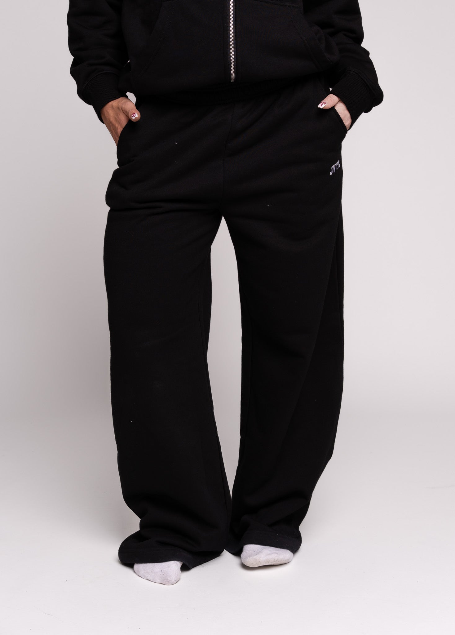 JNTL Straight Leg Sweatpants (Black)
