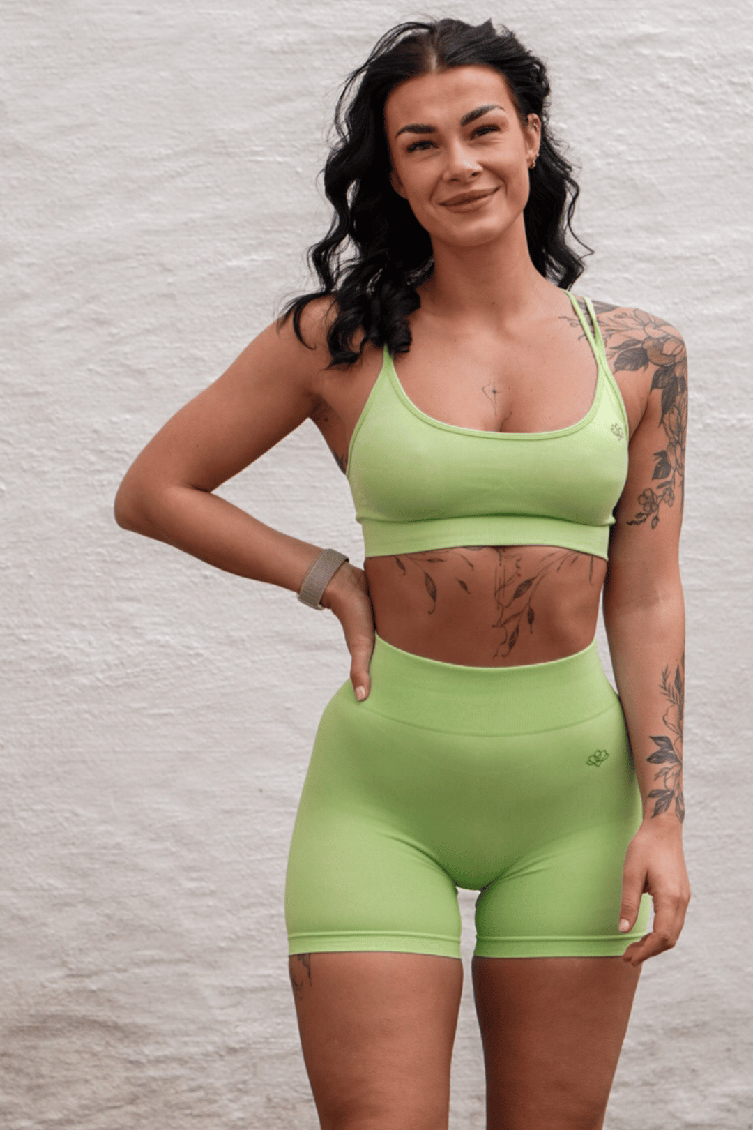 Jentle - Power Shorts (Green)