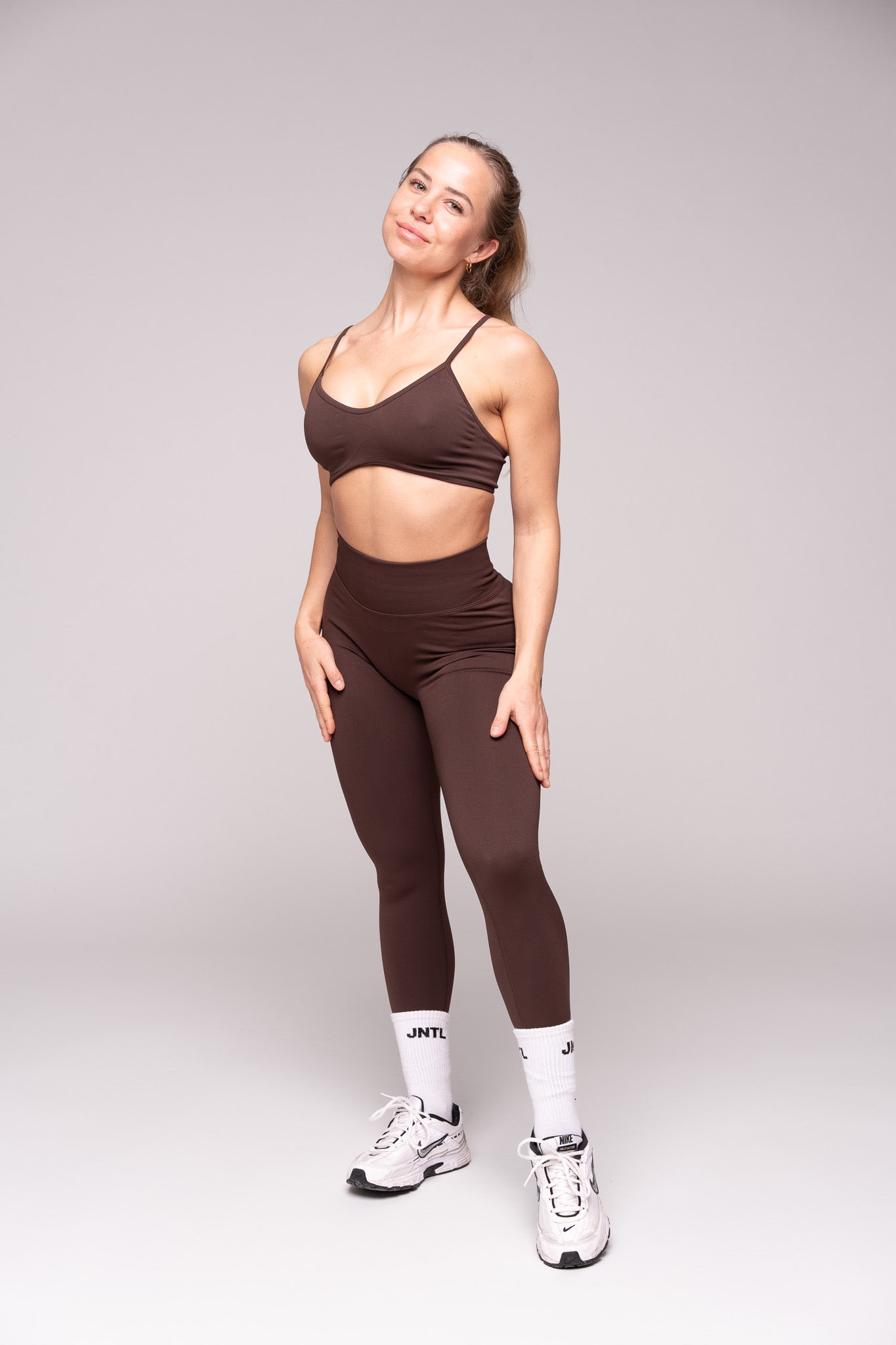 Original Scrunch Leggings (Coffee Brown)
