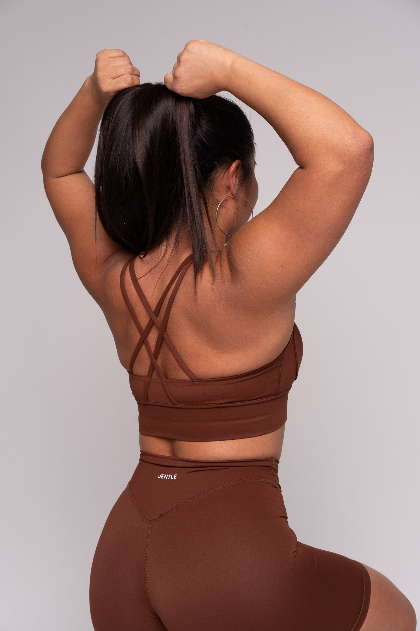 Thrive Active Sports Bra (Brown)

