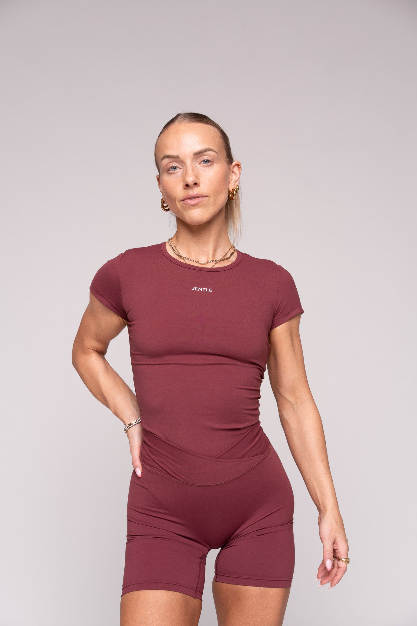 Thrive T-Shirt (Bordeaux)
