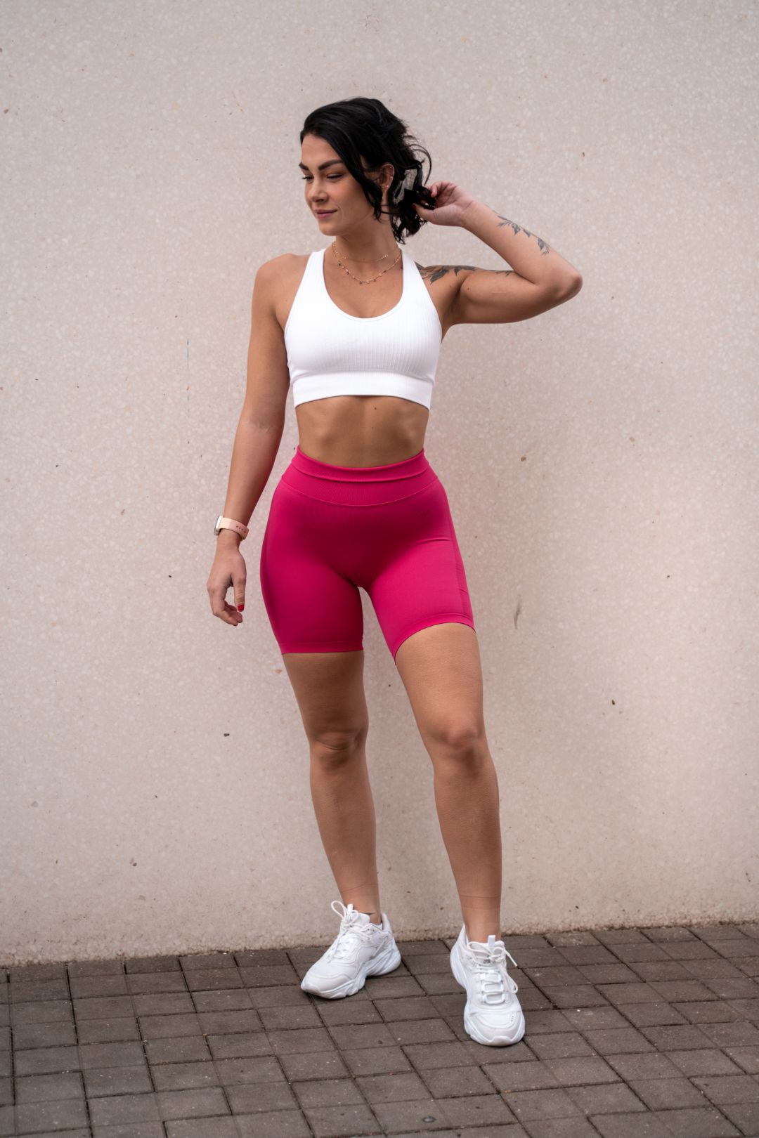 Energy Scrunch Shorts (Pink)